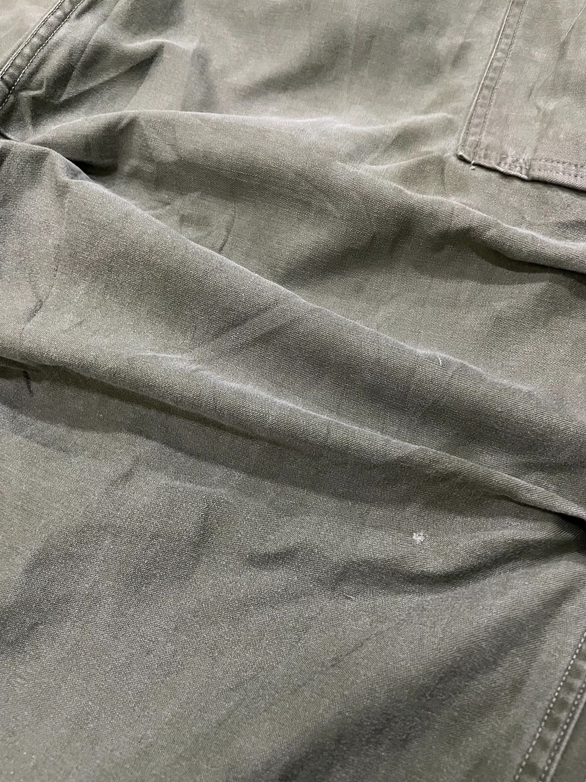 Vintage 50s Vintage WW2 US Military M-1951 Cargo Trousers Baggy Size US 32 / EU 48 - 6 Thumbnail