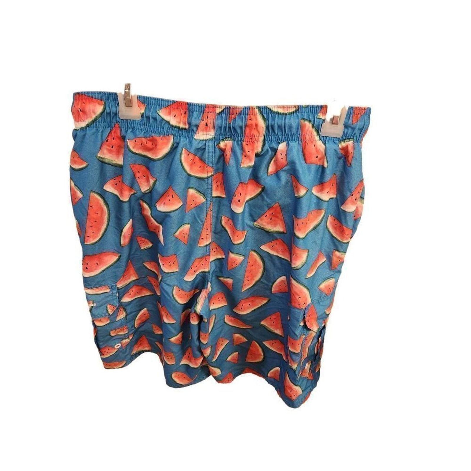 Beverly Hills Polo Club Mens Beverly hills polo club L watermelon swim shorts Size US 34 / EU 50 - 5 Thumbnail