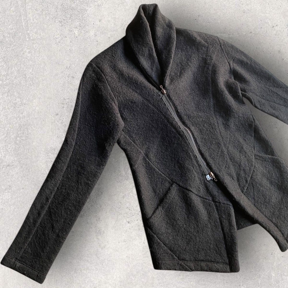 The Viridi-anne The Viridi Anne Shawl Collar Wool Jacket Size US S / EU 44-46 / 1 - 3 Thumbnail