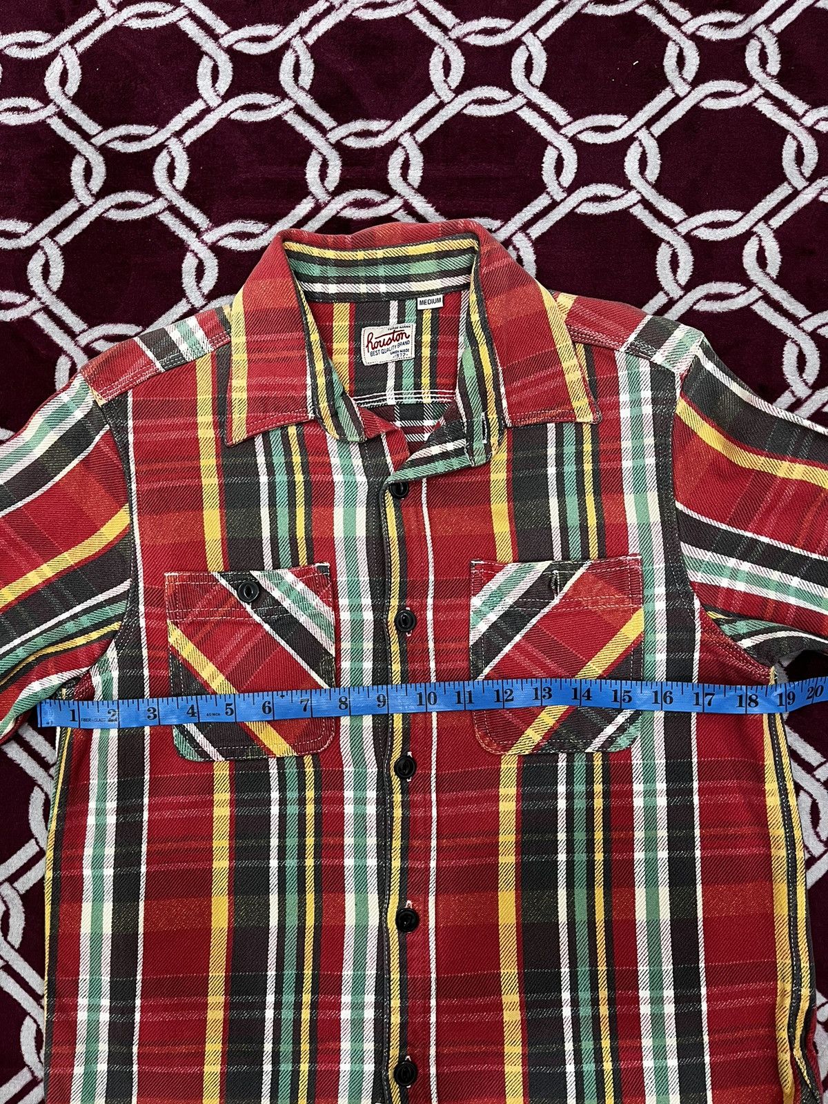 Vintage Rouston Union Made Plaid Flannel Size US M / EU 48-50 / 2 - 18 Thumbnail