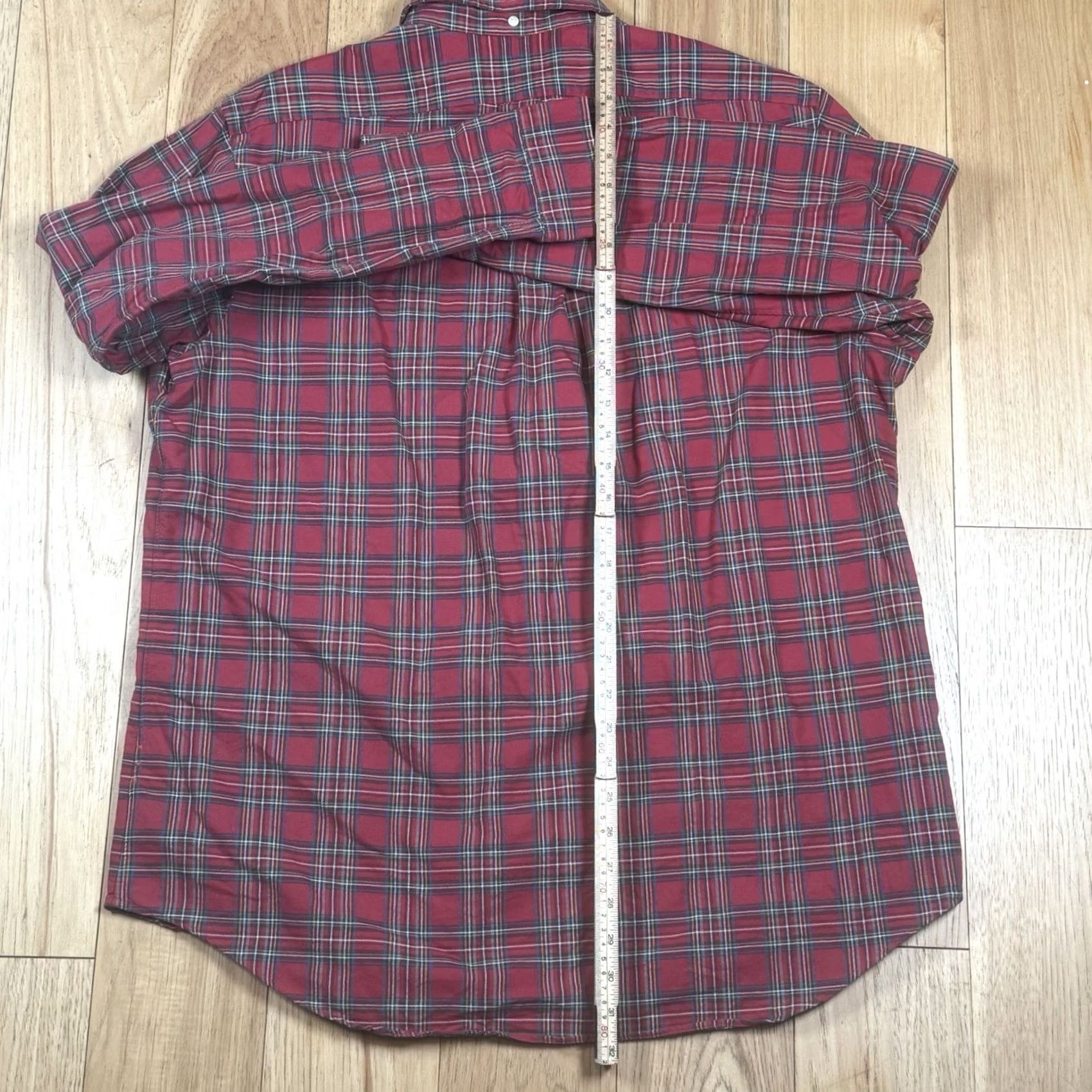 Polo Ralph Lauren Polo Ralph Lauren Button Shirt Mens XL Classic Fit Gingham Check Multicolor Red Blue Pony Long Sleeve Button-Up Mens Size US XL / EU 56 / 4 - 7 Thumbnail