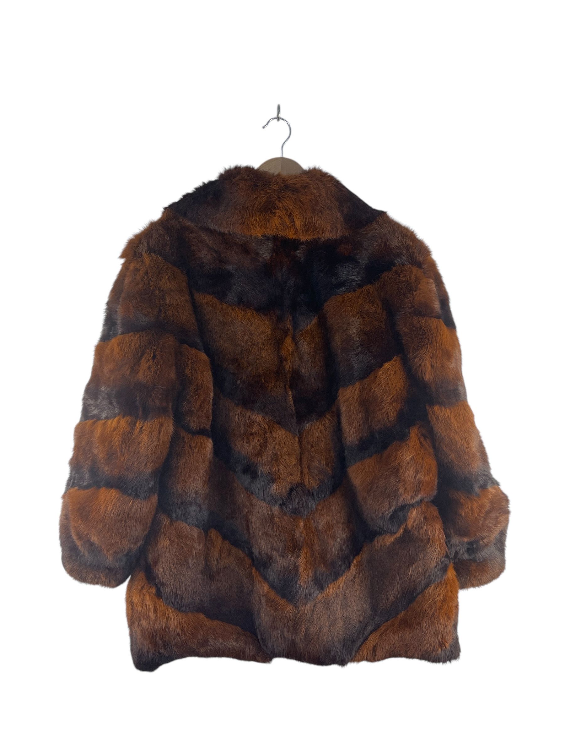 Japanese Brand Vintage Faux Fur Coat Jacket Size US L / EU 52-54 / 3 - 2 Thumbnail
