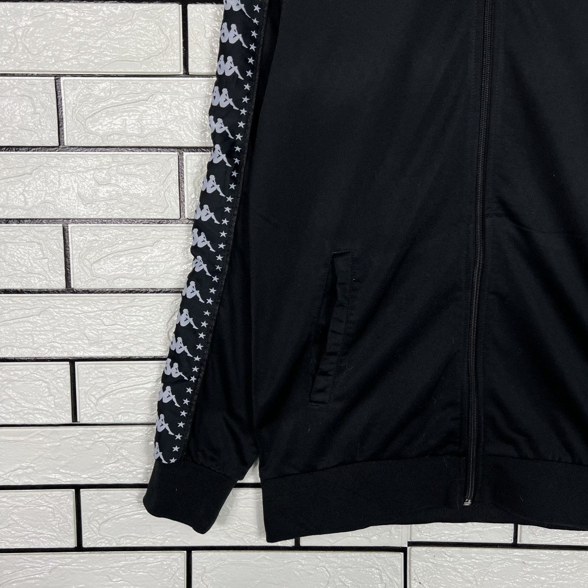 Kappa KAPPA Sidetape Logo Track Top Jacket #4103-C186 Size US M / EU 48-50 / 2 - 5 Thumbnail