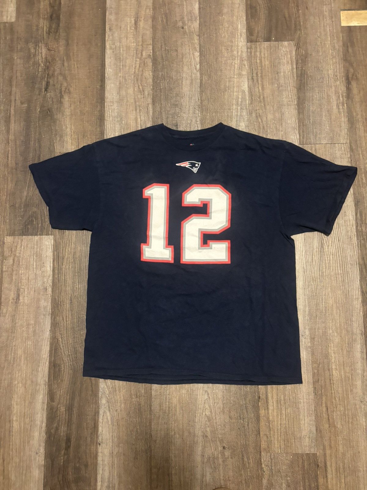Majestic Majestic New England Patriots Tom Brady Tee Shirt Size US XXL / EU 58 / 5 - 1 Thumbnail