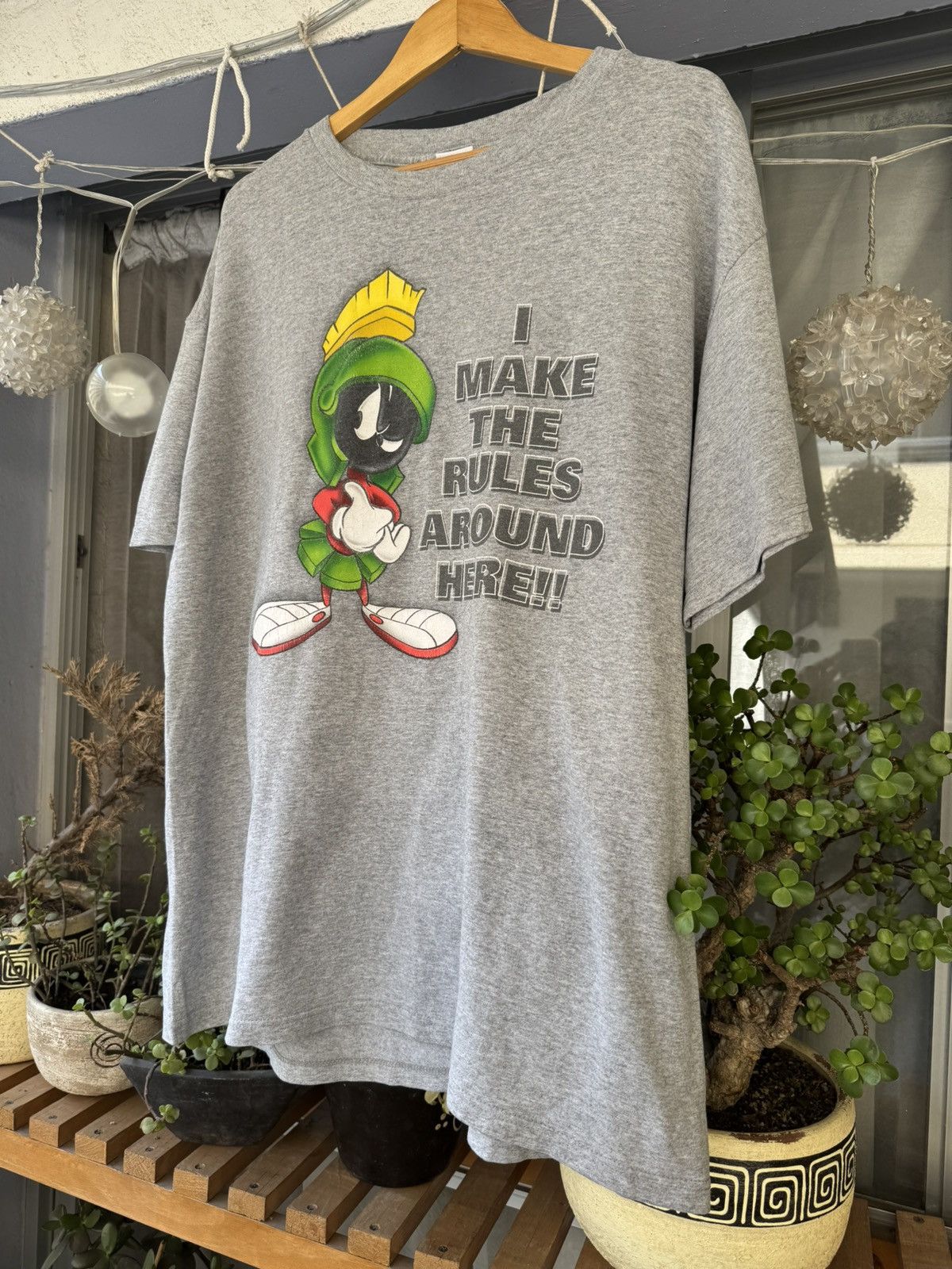 Vintage × Warner Bros Vintage 90’s Marvin the Martin looney tunes Size US XL / EU 56 / 4 - 2 Thumbnail