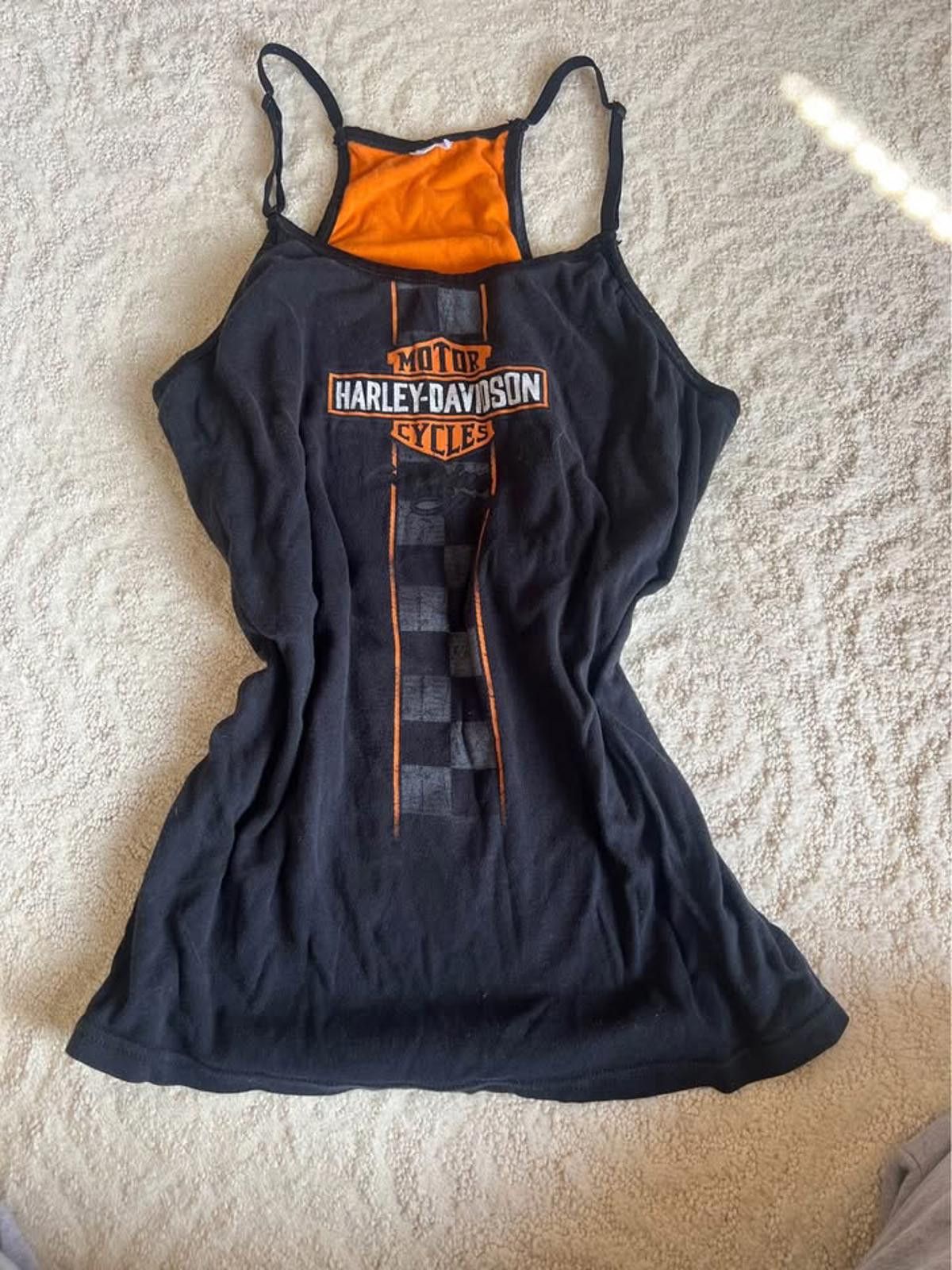 Harley Davidson Harley-Davidson Women’s Tank Top (Landers AR) Size L / US 10 / IT 46 - 1 Thumbnail