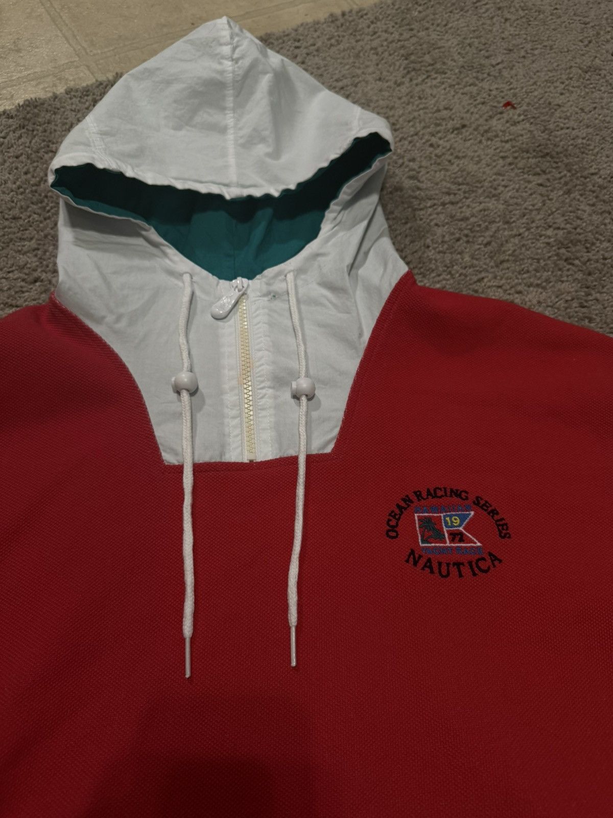 Nautica × Vintage BRAND NEW NAUTICA OCEAN RACING SERIES HOODIE Size US M / EU 48-50 / 2 - 2 Thumbnail