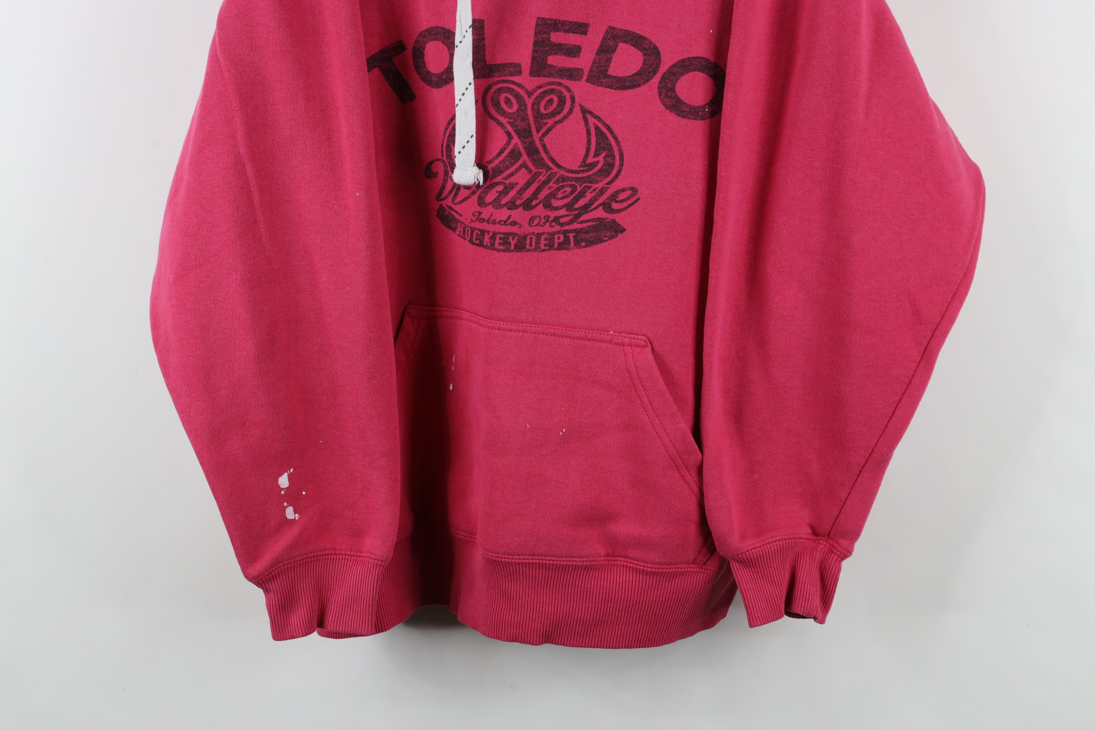 Vintage Vintage Toledo Walleye Hockey Jersey Hoodie Sweatshirt Size L / US 10 / IT 46 - 3 Thumbnail