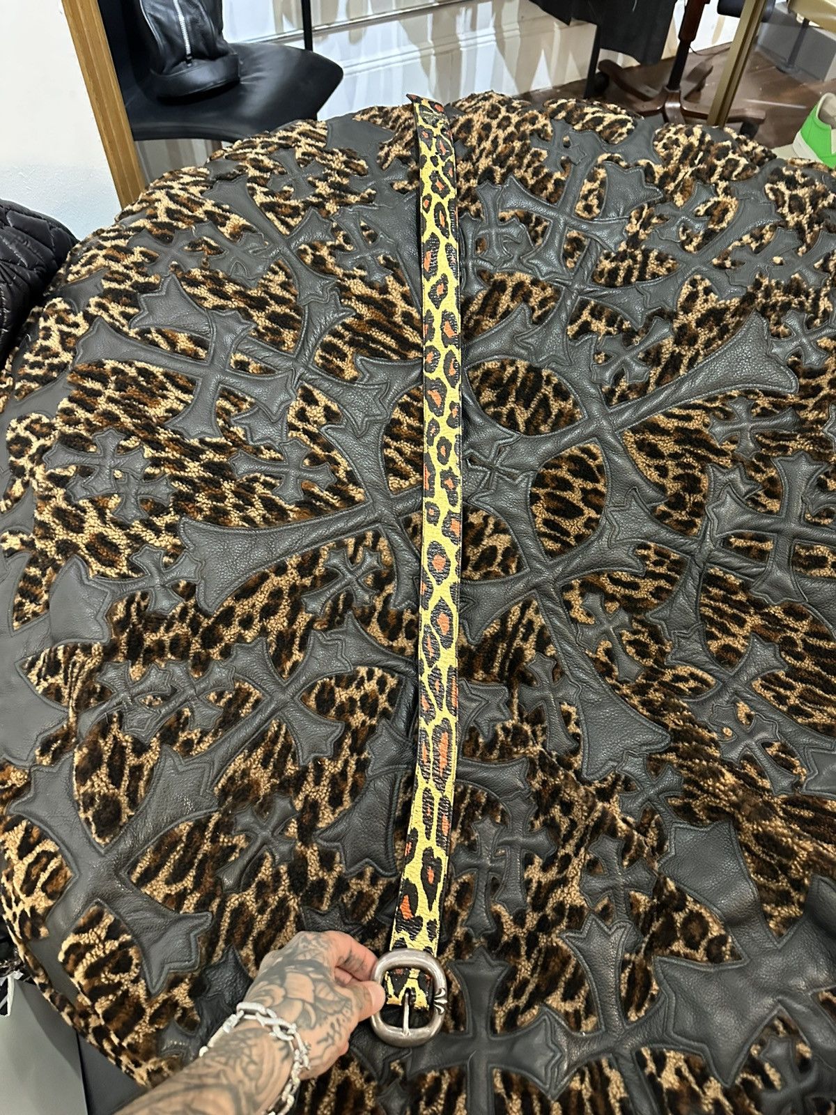 Chrome Hearts Chrome Hearts LEOPARD GUNSLINGER belt 31-33 Size 32 - 2 Thumbnail