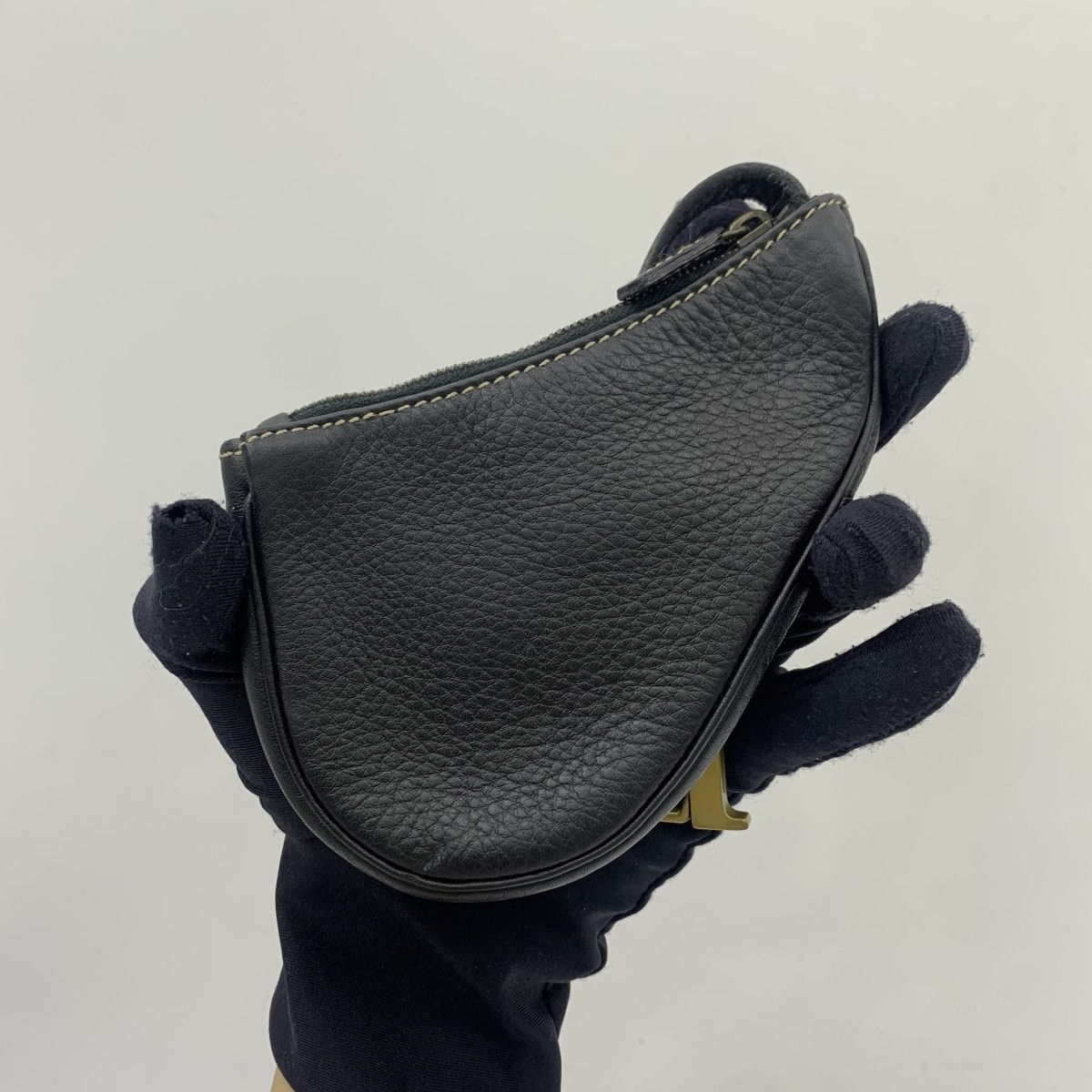 Dior VINTAGE DIOR LEATHER SADDLE COIN PURSE Size ONE SIZE - 2 Thumbnail