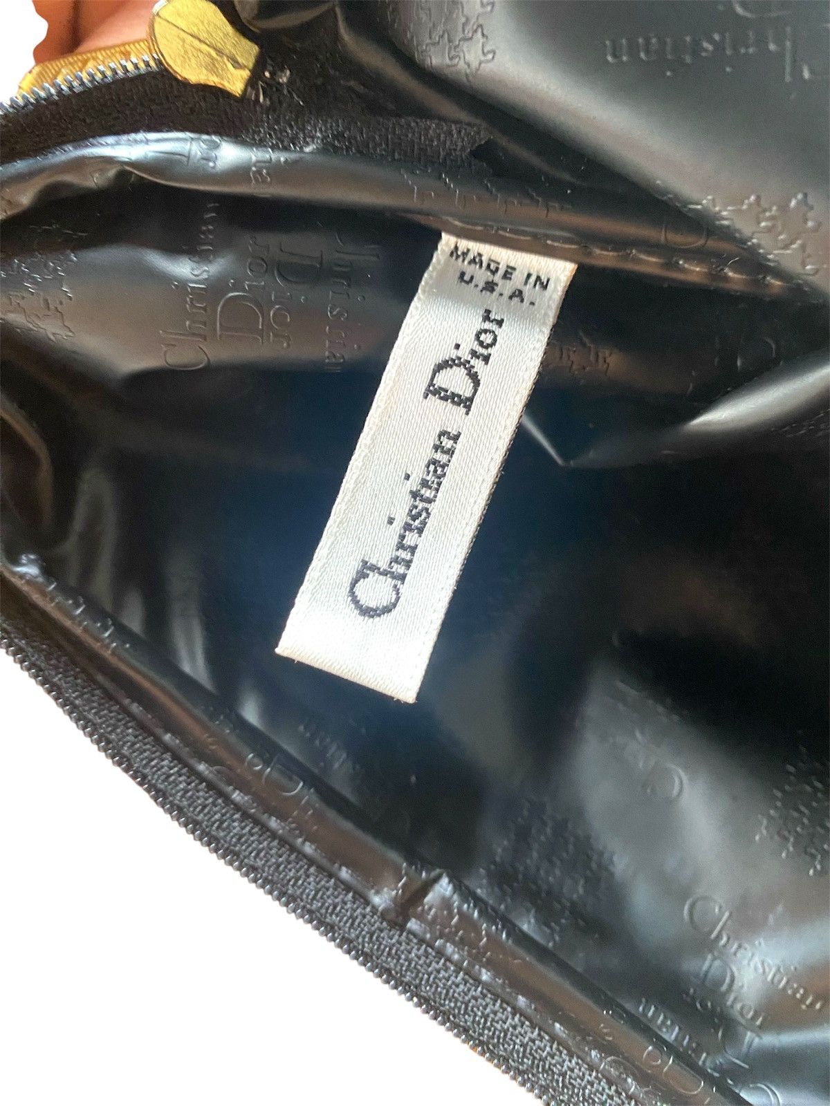 Dior × Vintage Vintage Christian Dior make up bag (made in usa) Size ONE SIZE - 6 Thumbnail