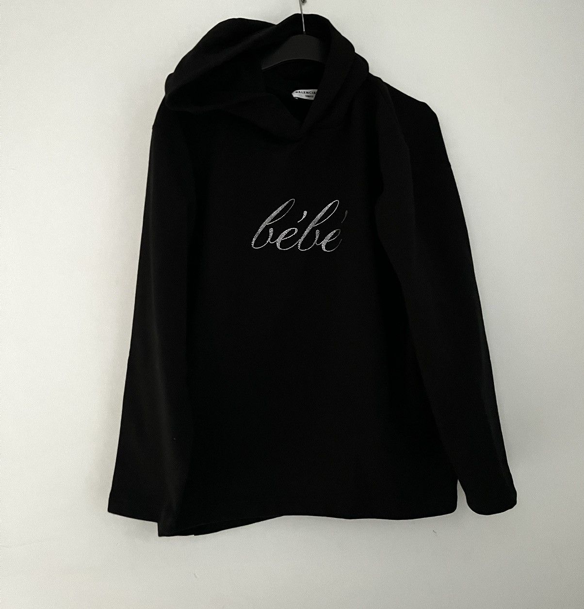 Balenciaga Balenciaga Bébé embellished hoodie | Grailed