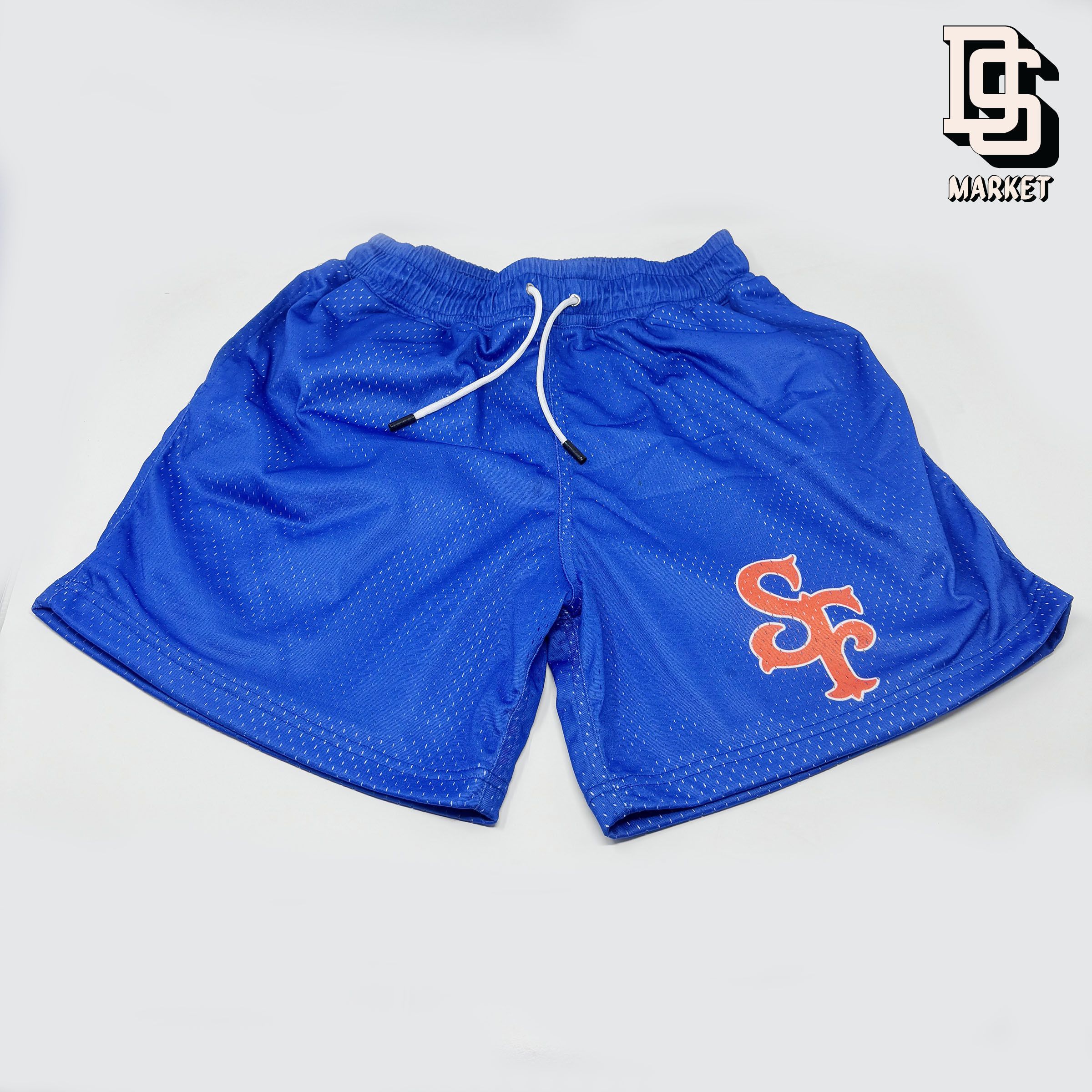 Other SECRET FRESH DJ BIGBOYCHENG SCRIPT SHORT BLUE PHILIPPINES Size US 34 / EU 50 - 1 Thumbnail