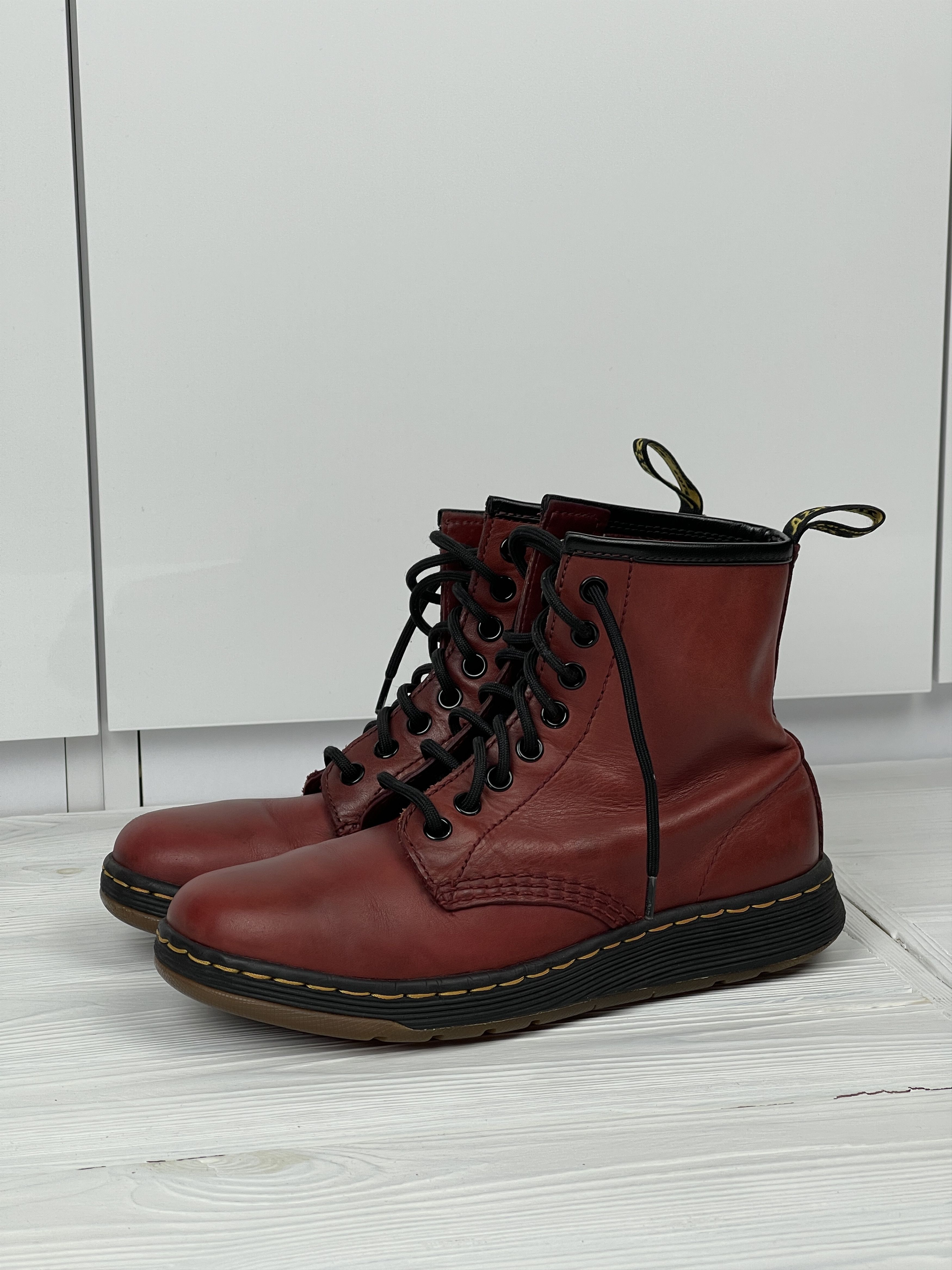 Brown Docmart Newton Newton Temperley Dr Martens Womens Newton