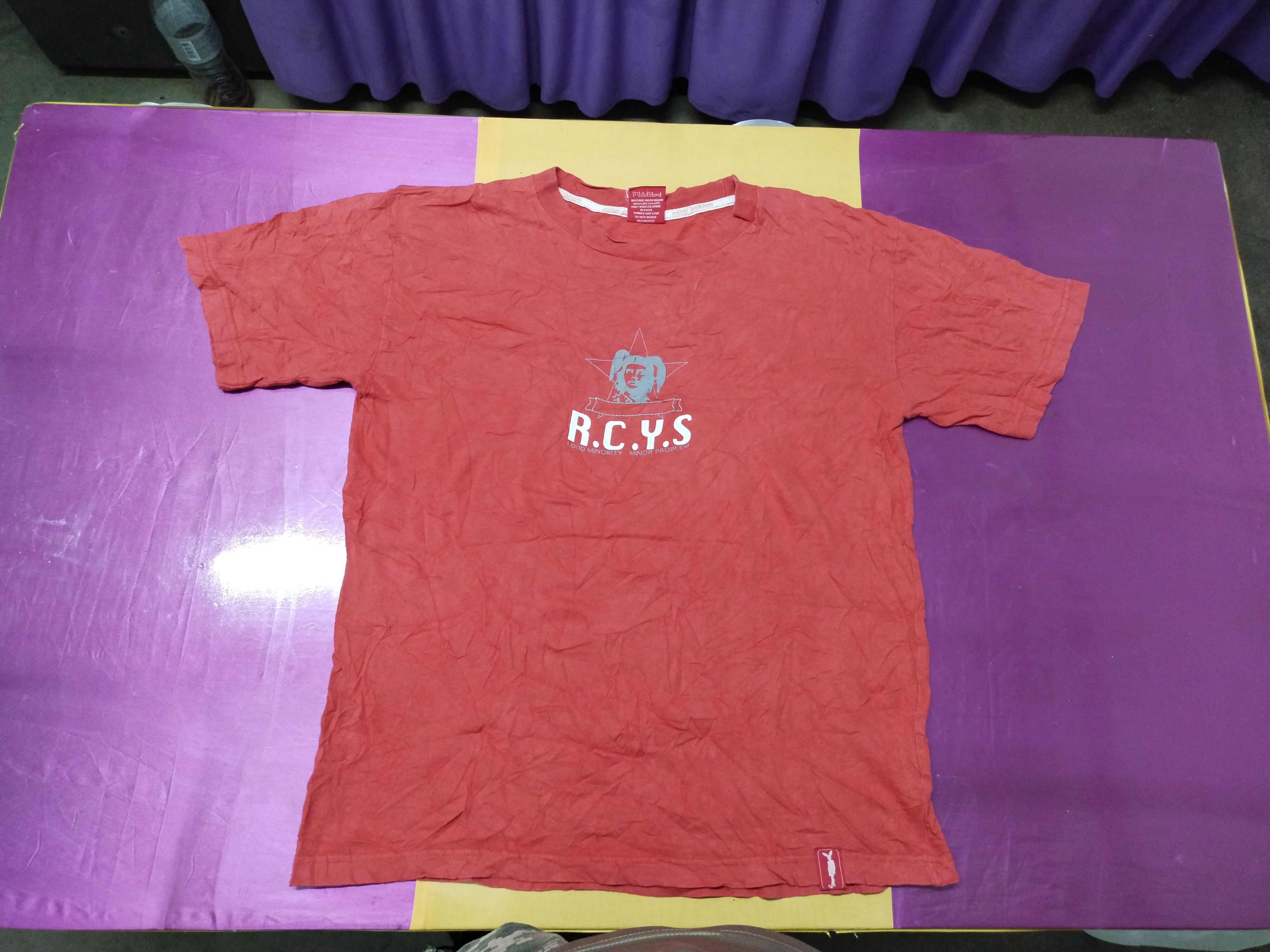 Vintage 🔥 Vtg Minor Problem R.C.Y.S Red Tee Size US M / EU 48-50 / 2 - 1 Thumbnail