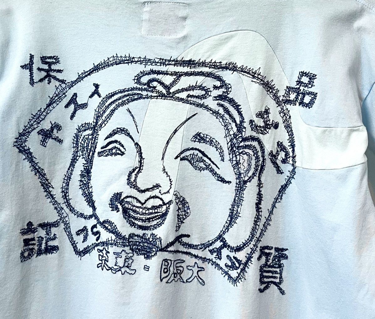 Evisu EVISU GENES YAMANE DAICOCK EMBROIDERY ITALY EURO MARKET TEE Size US XL / EU 56 / 4 - 8 Thumbnail
