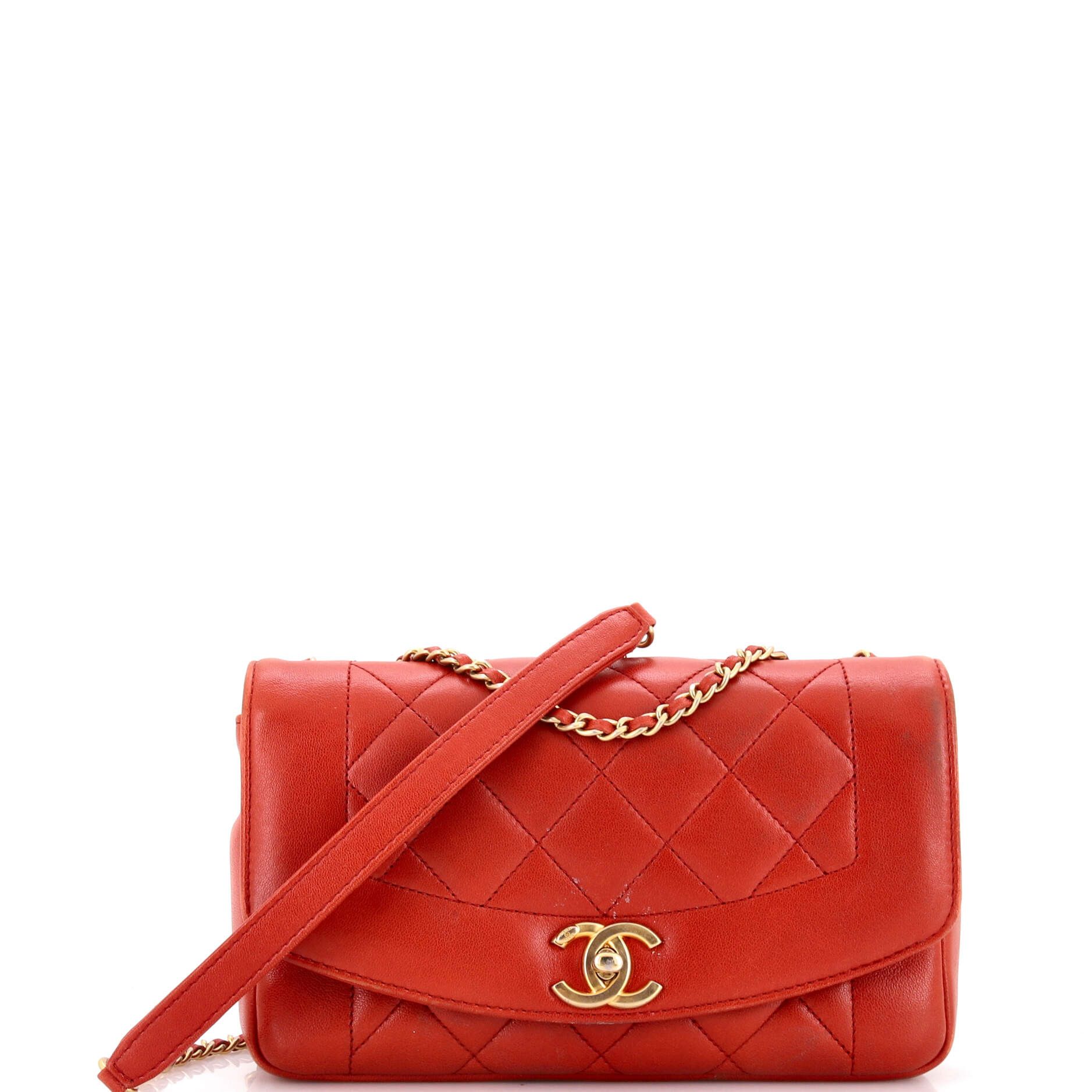 Chanel Vintage Diana Flap Bag Size ONE SIZE - 1 Thumbnail