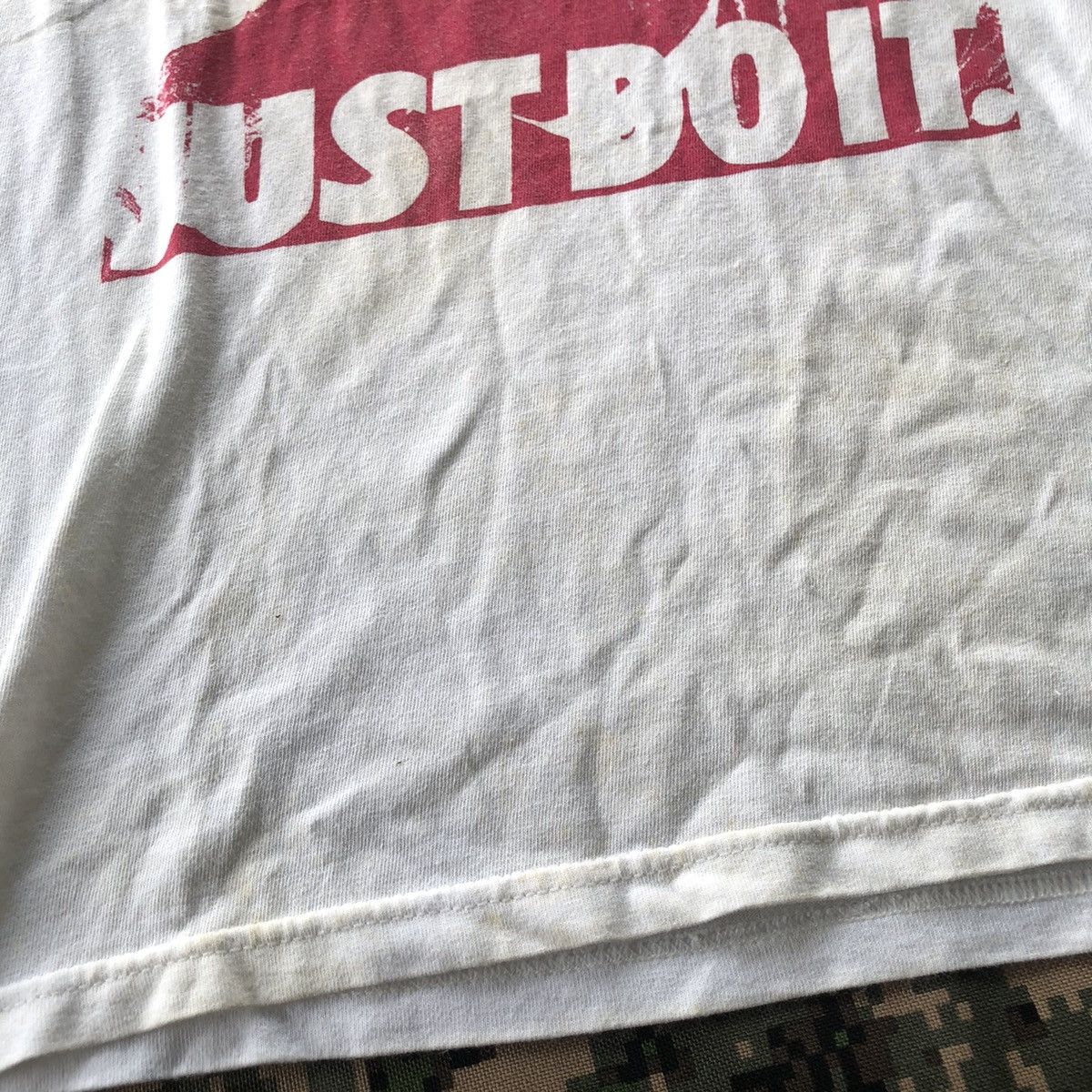 Nike Spike Lee Just Do It Tshirt Boots Size US S / EU 44-46 / 1 - 7 Thumbnail