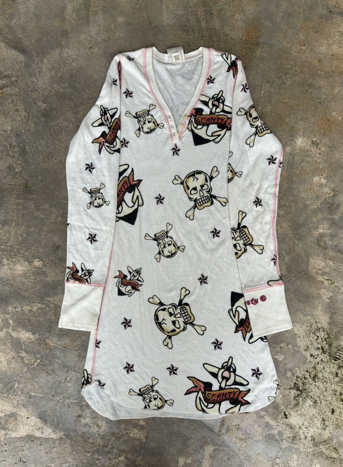 Hysteric Glamour × If Six Was Nine × Japanese Brand Y2k Opium Scanty Skull Full Print Women's Size S / US 4 / IT 40 - 3 Thumbnail