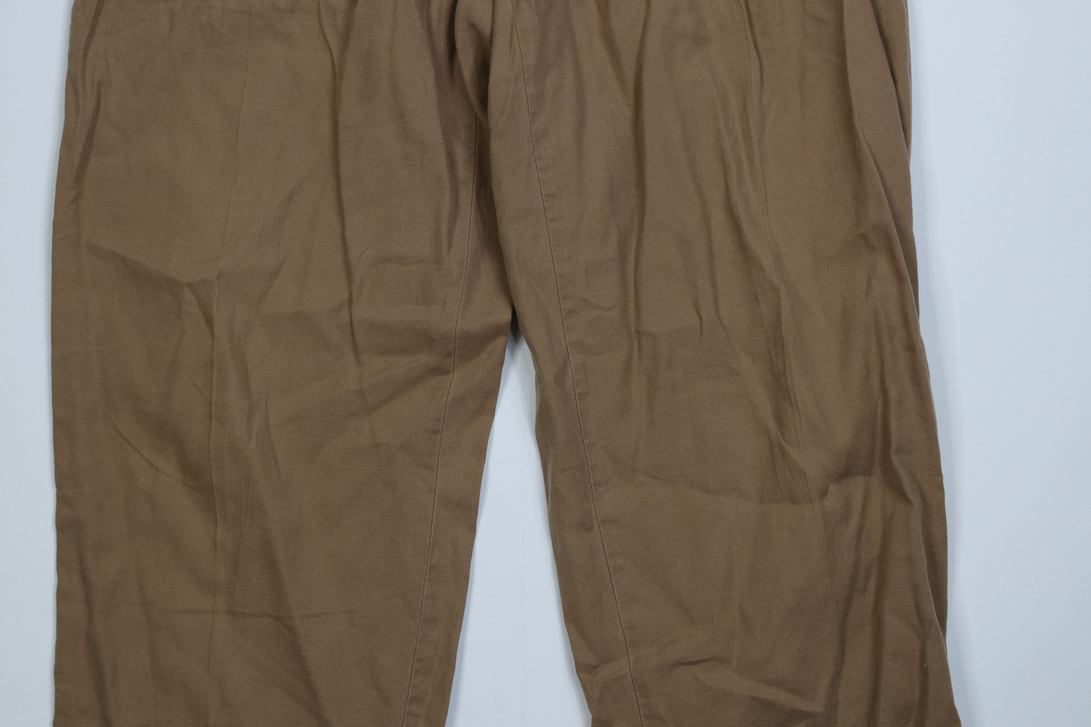 Tommy Hilfiger Vintage 90s Tommy Hilfiger Blend Knit Wide Leg Chino Pants Size US 34 / EU 50 - 3 Thumbnail