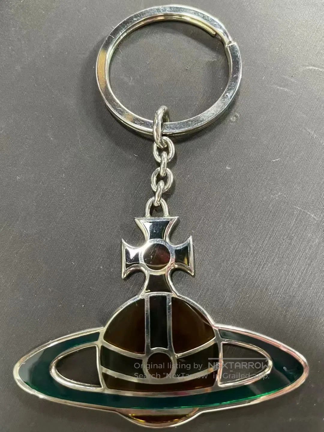Vivienne Westwood Vivienne Westwood Saturn Keychain. Size ONE SIZE - 3 Thumbnail