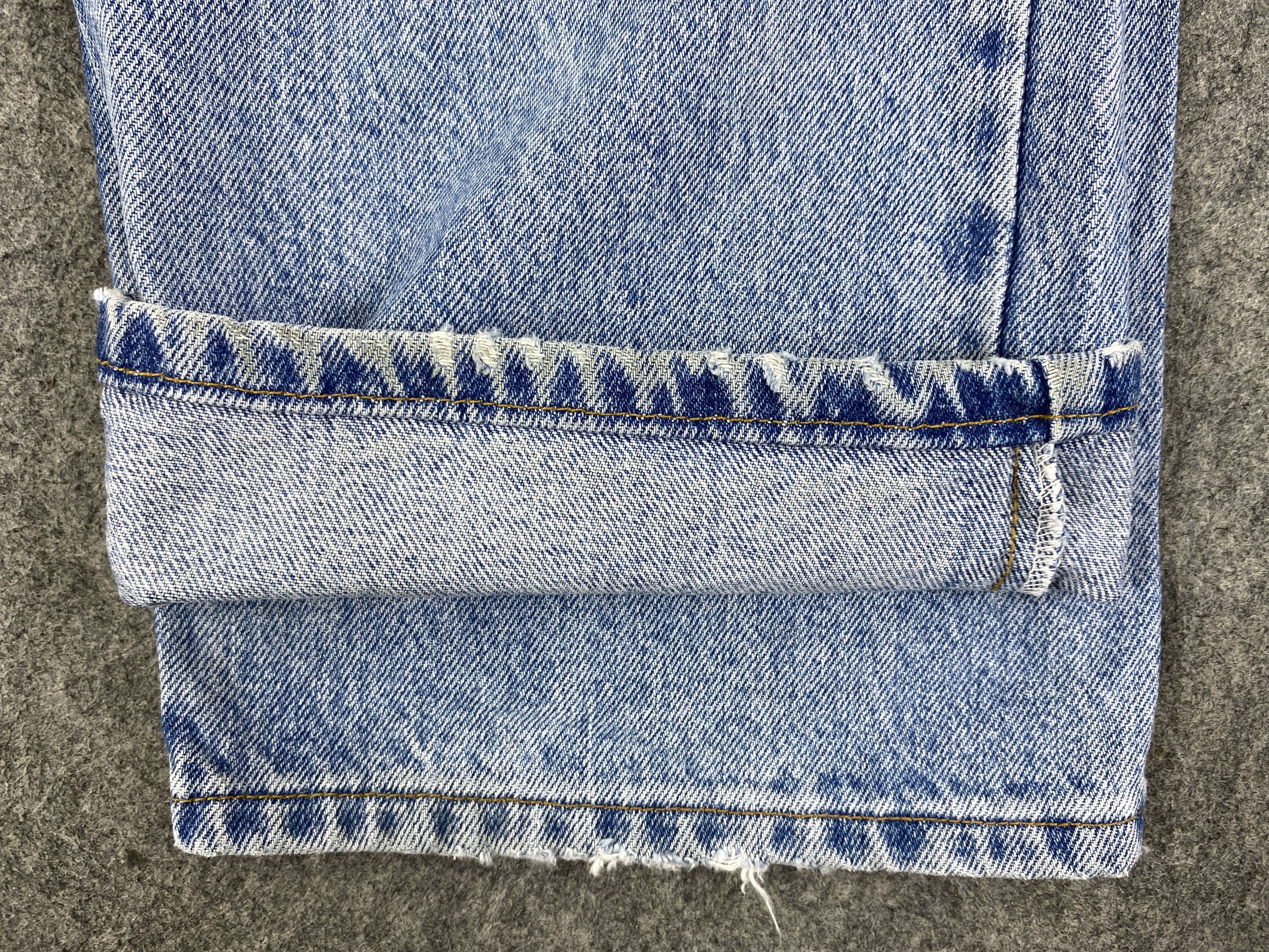 Levi's Blue Wash Vintage Levi's 505 Jeans 37x30.5 Denim -JN1835 Size US 37 - 11 Thumbnail