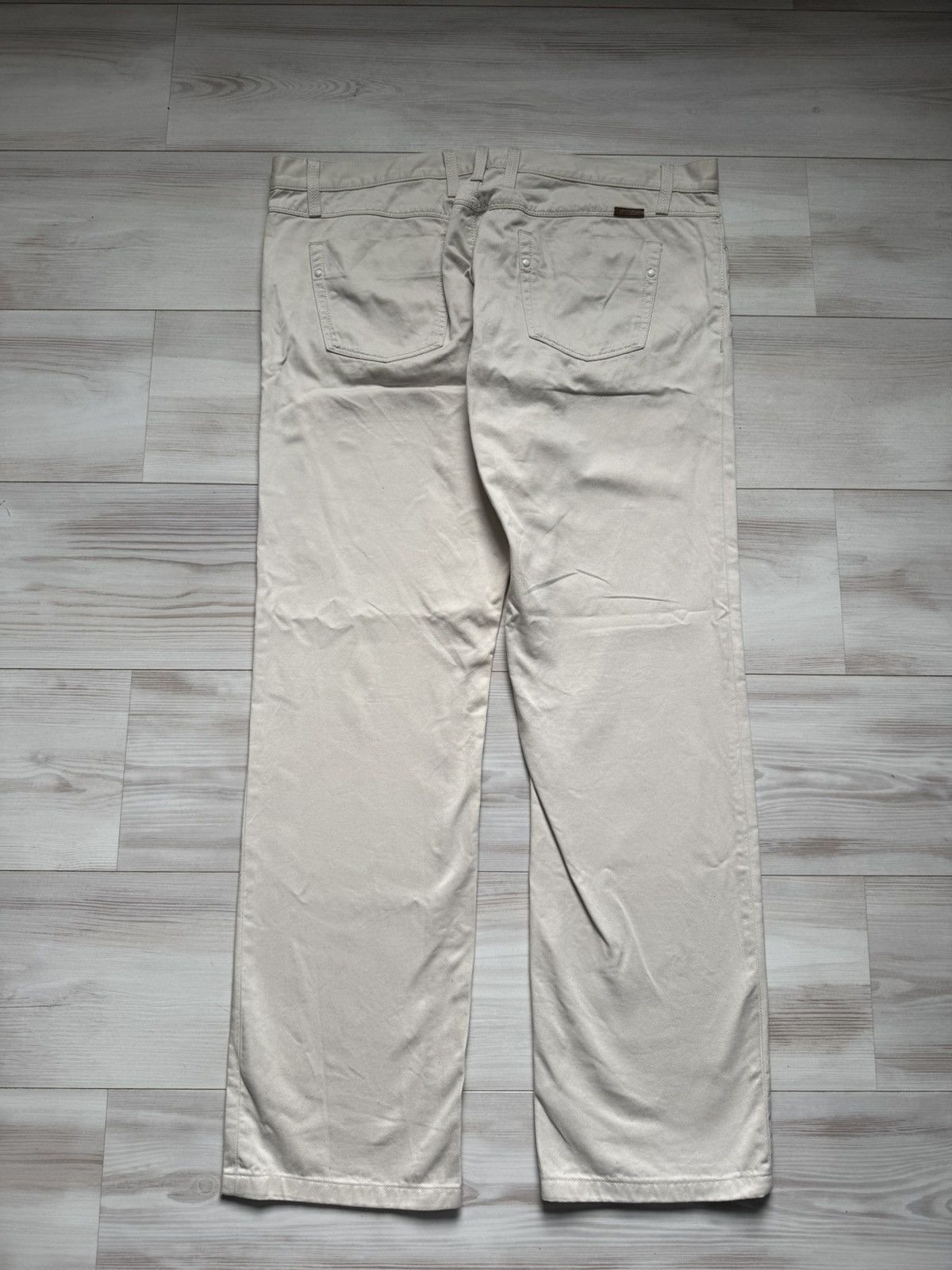 Gucci AW09 cream pants luxury designer Made in Italy