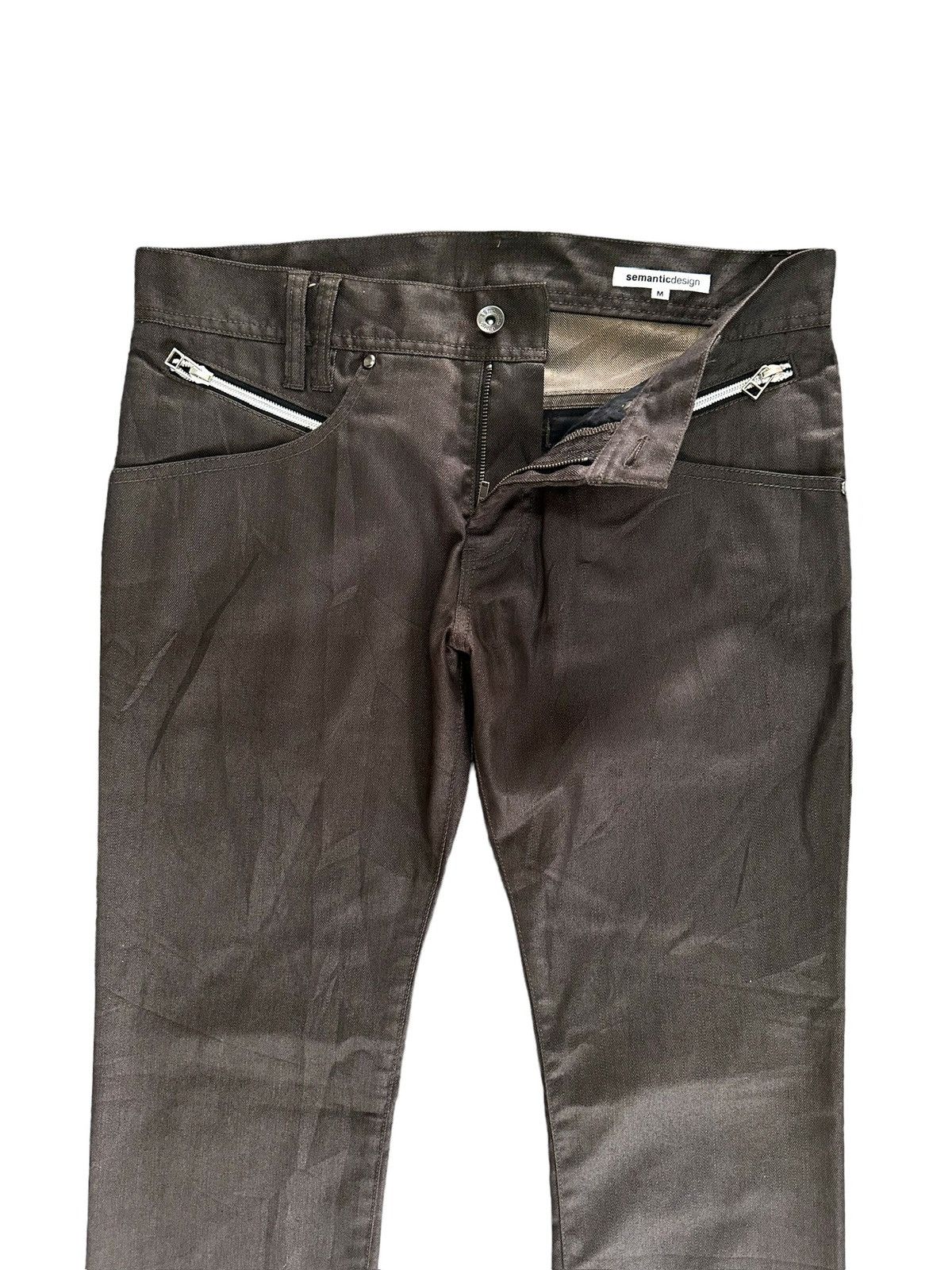 semanticdesign Size 31/30 - 00’s Semanticdesign Japan 8 pocket flared Size US 31 - 3 Thumbnail