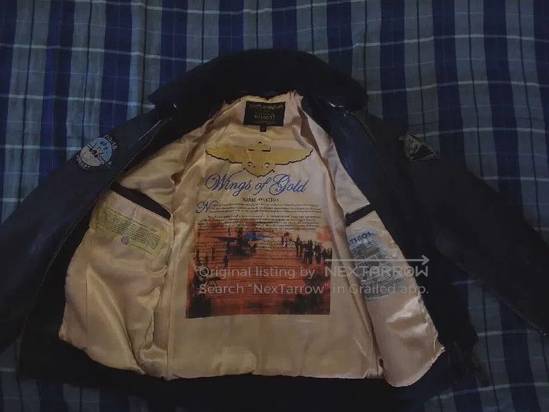 Schott Schott G1 leather flight jacket Size US M / EU 48-50 / 2 - 3 Thumbnail