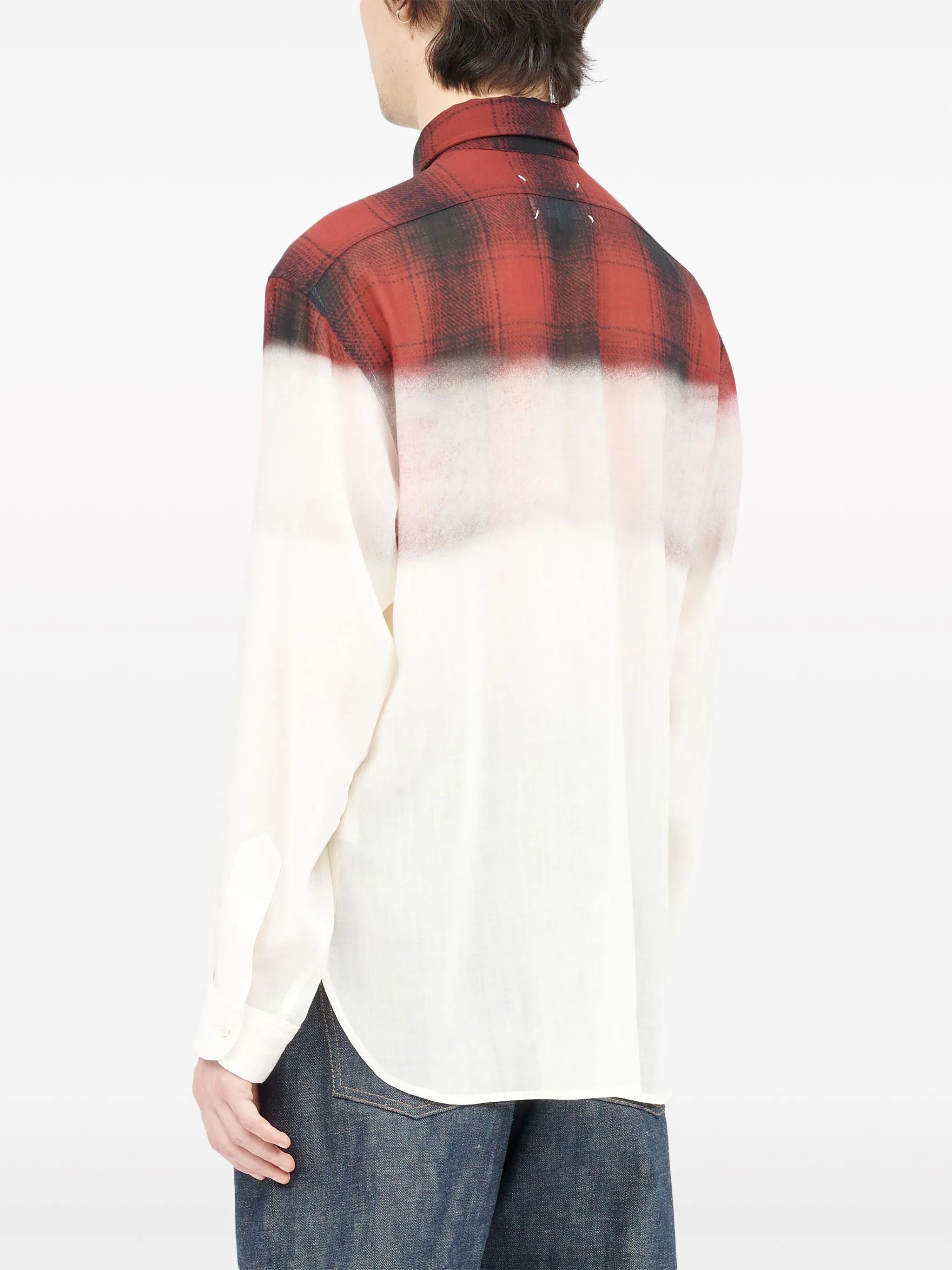 Maison Margiela o1w1db10525 Pendleton Checked Shirt in Multicolor Size US S / EU 44-46 / 1 - 5 Thumbnail