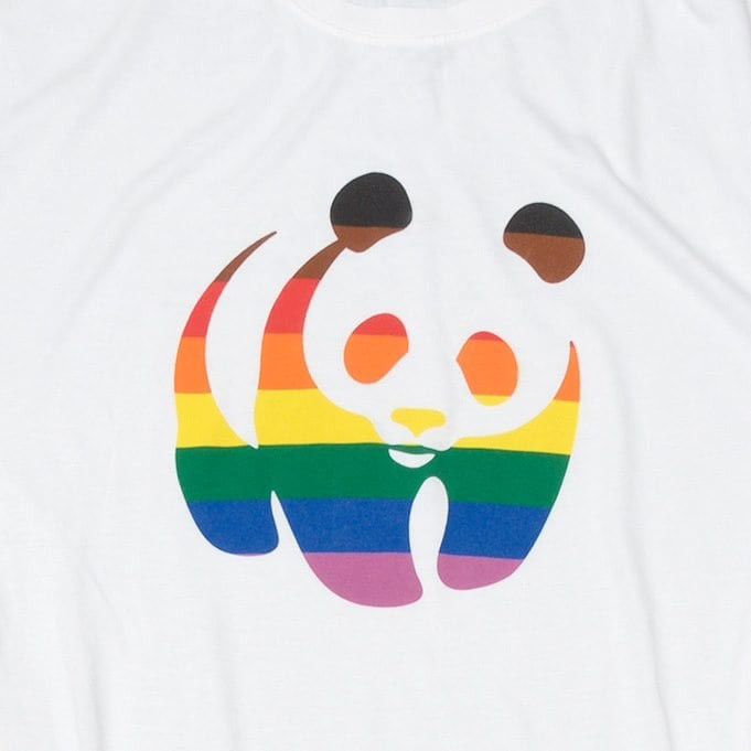 Vintage × WWF WWF Panda Pride Tee Size US S / EU 44-46 / 1 - 9 Thumbnail