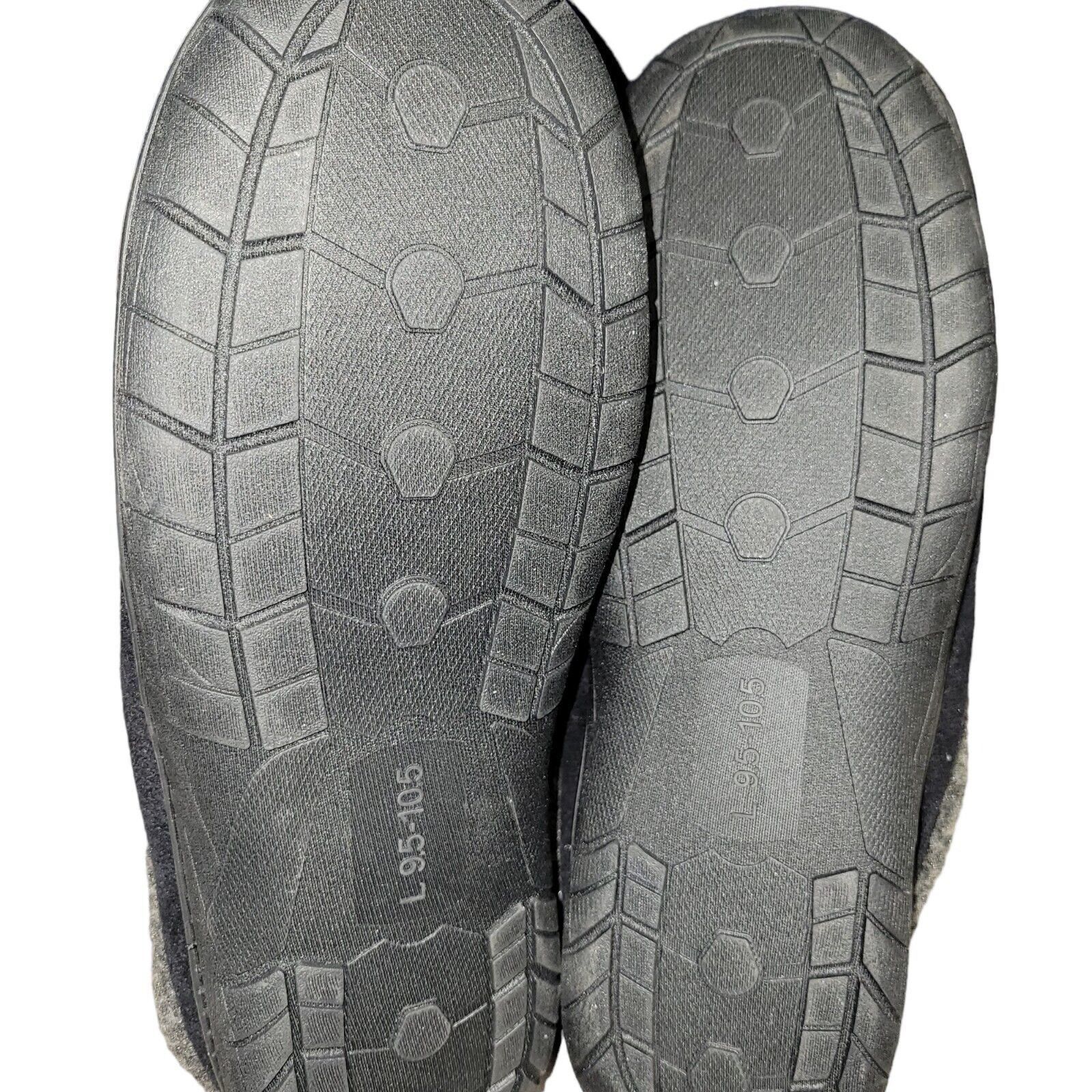 Haggar Men's Hagger House Shoes. Size Large 9.5-10.5 Size US 10.5 / EU 43-44 - 4 Thumbnail
