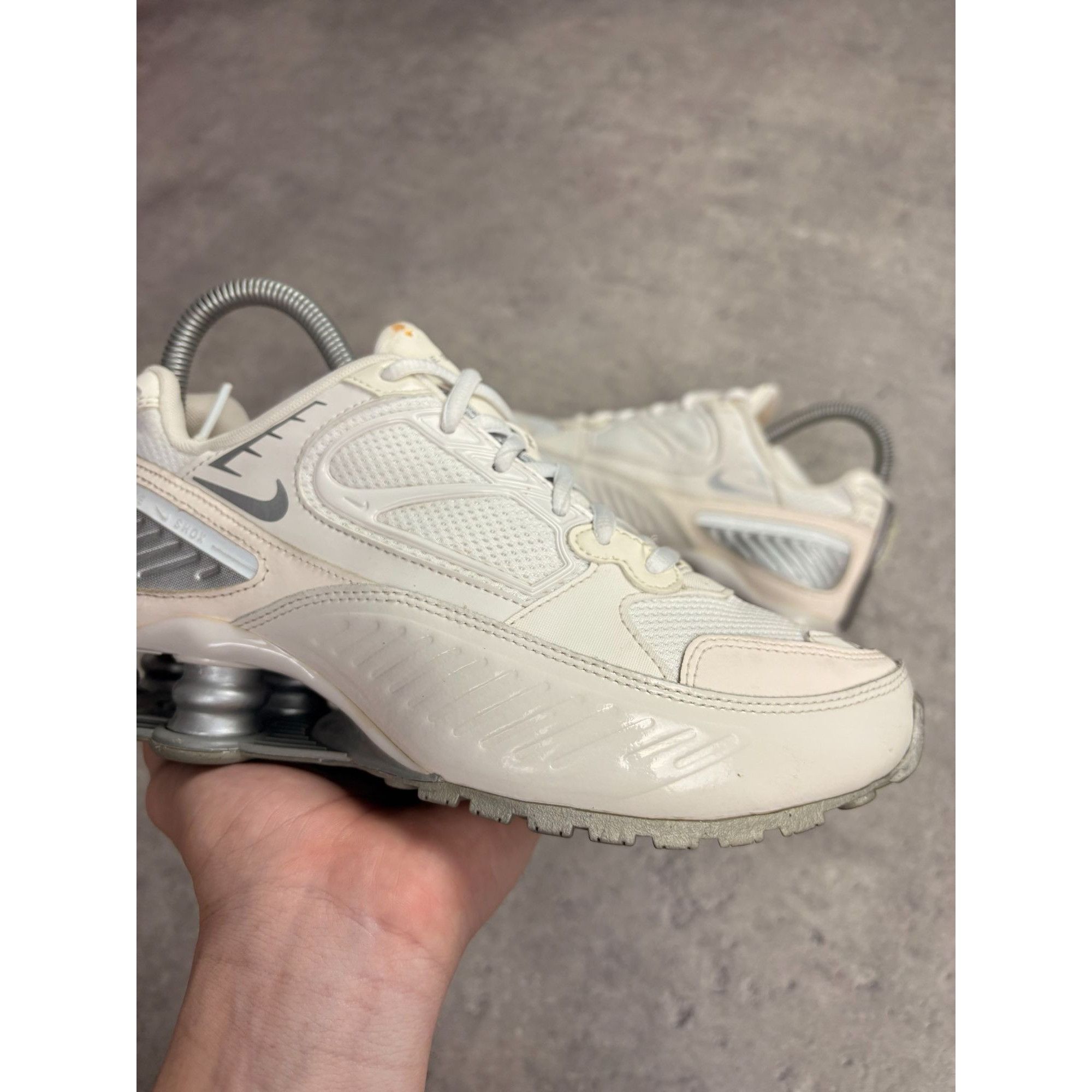 Nike Nike Shox Enigma 9000 Women's Shoes Sail White Silver BQ9001 Size US 6.5 / IT 36.5 - 5 Thumbnail