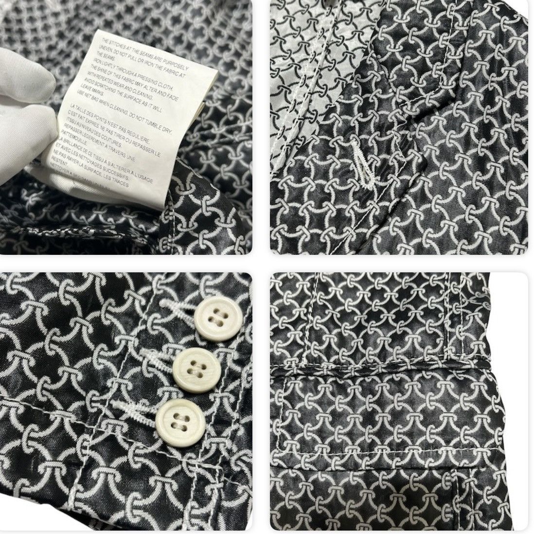 Comme des Garcons Homme Plus 539 Comme Des Garcons Homme Plus AD2011 casual suit set up Size 34R - 5 Thumbnail