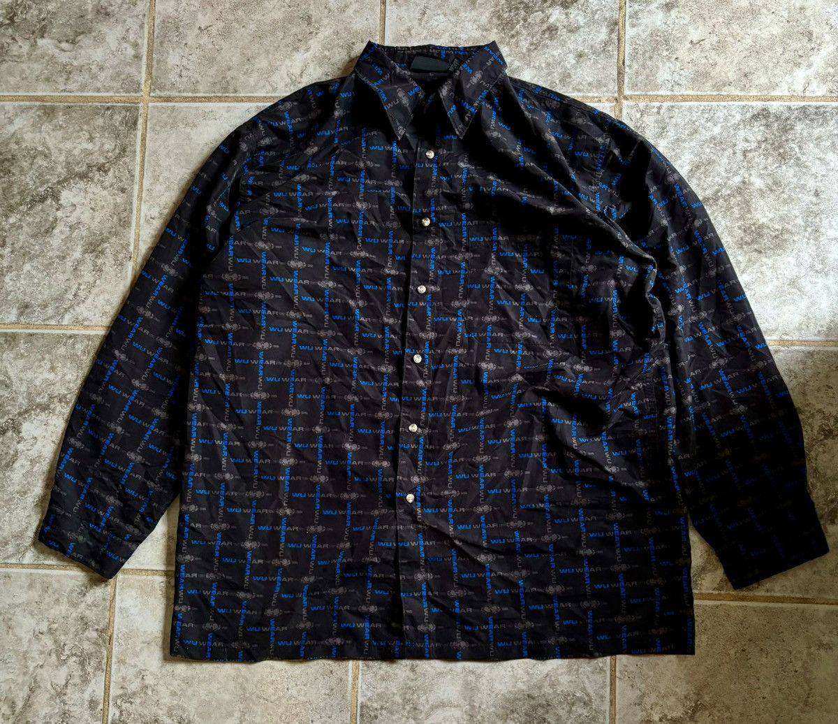 Vintage × Wu-Tang Clan Wu Wear Button Shirt 90s-00s Size US XXL / EU 58 / 5 - 1 Thumbnail