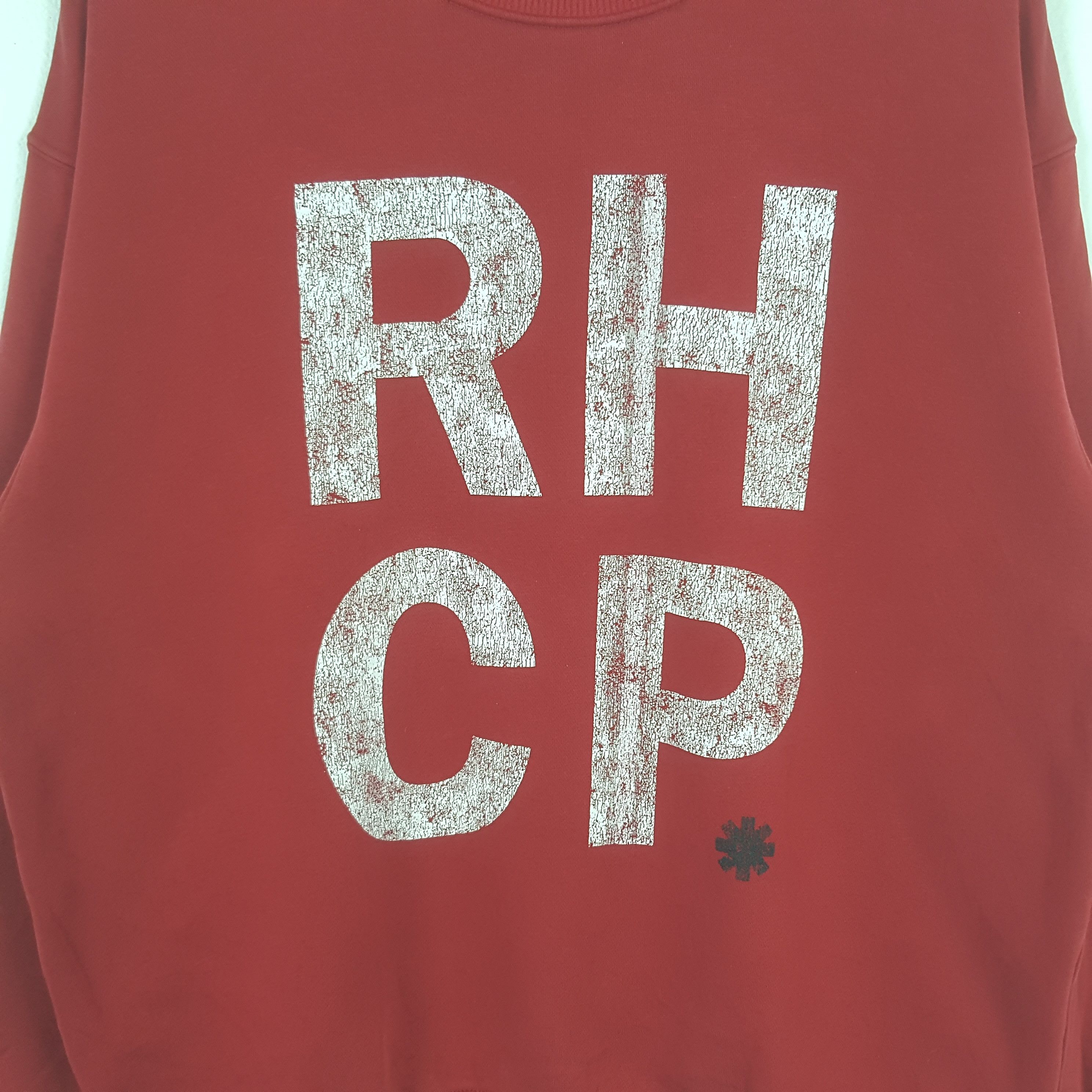 GU Vintage Red Hot Chili Peppers Rock Band Sweatshirt C296N10 Size US L / EU 52-54 / 3 - 2 Thumbnail