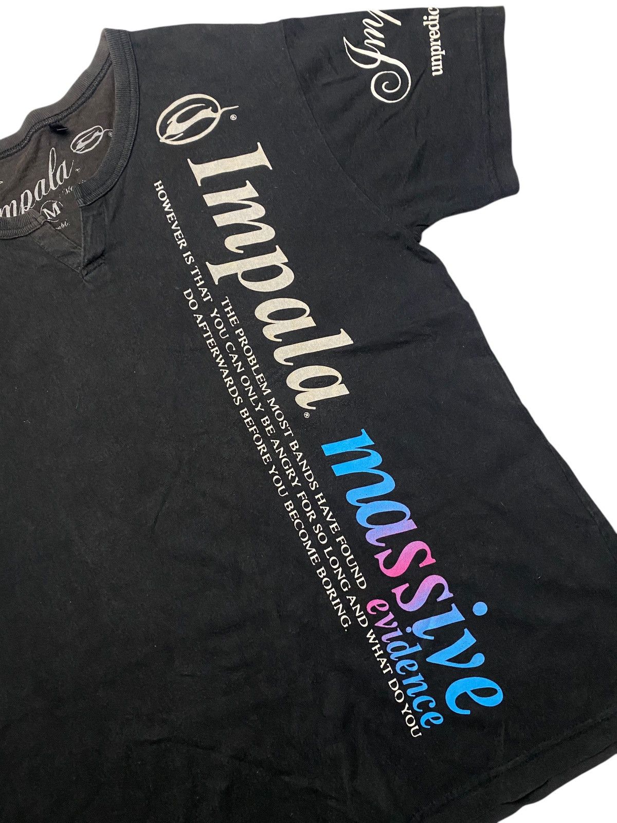 Hysteric Glamour 2000's Impala Sunfaded Tribal Japan Poem AShirt Size US M / EU 48-50 / 2 - 4 Thumbnail