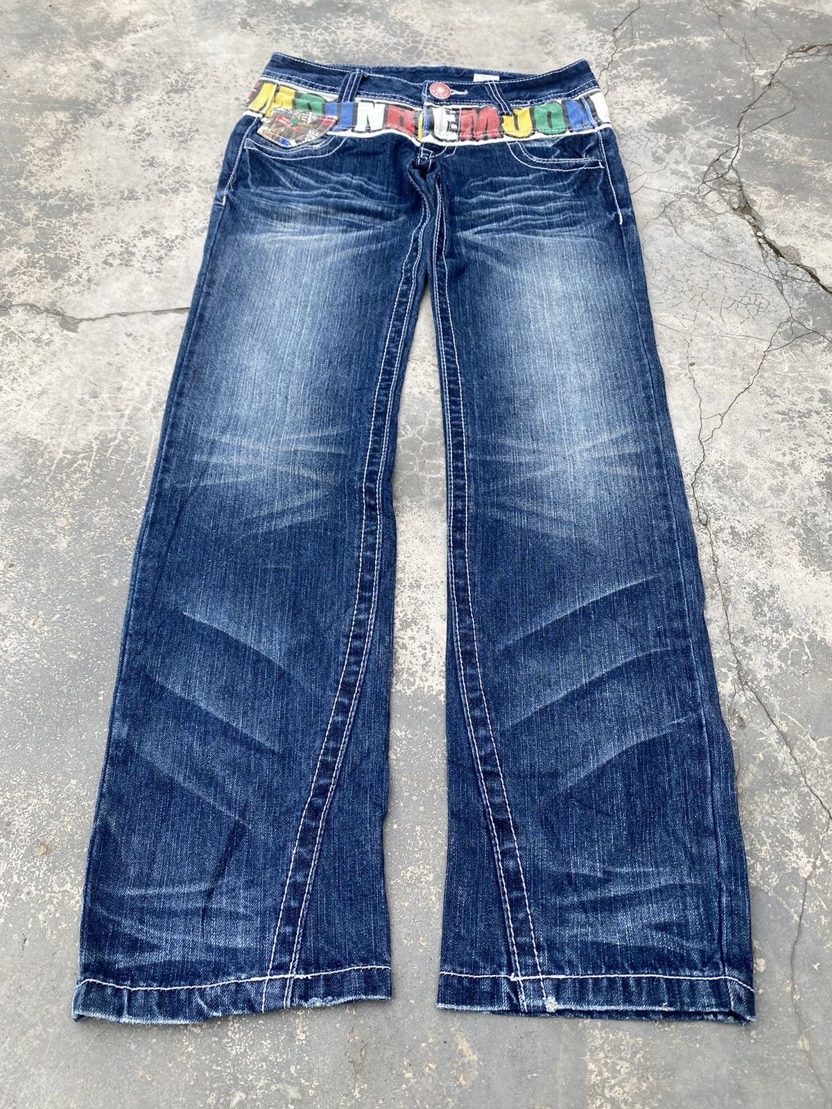 Vintage BLUE MOON Low Rise Jeans Size US 29 - 1 Thumbnail