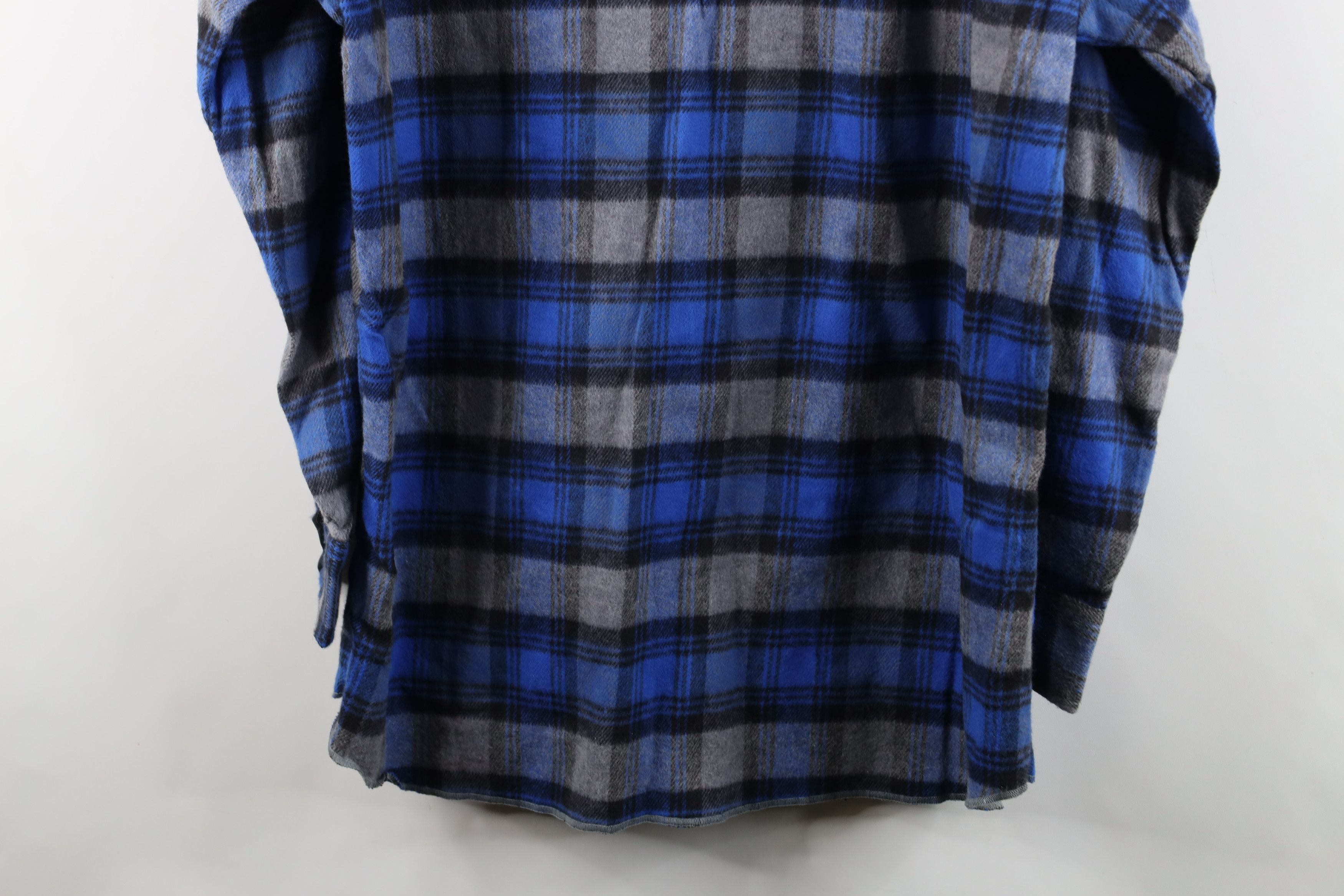 Vintage Deadstock Vintage 90s Streetwear Button Shirt Plaid USA Size US XL / EU 56 / 4 - 12 Thumbnail