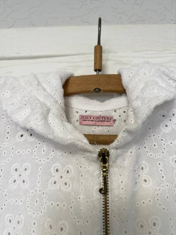 Juicy Couture juicy couture white hooded sweatshirt size s Size S / US 4 / IT 40 - 3 Thumbnail