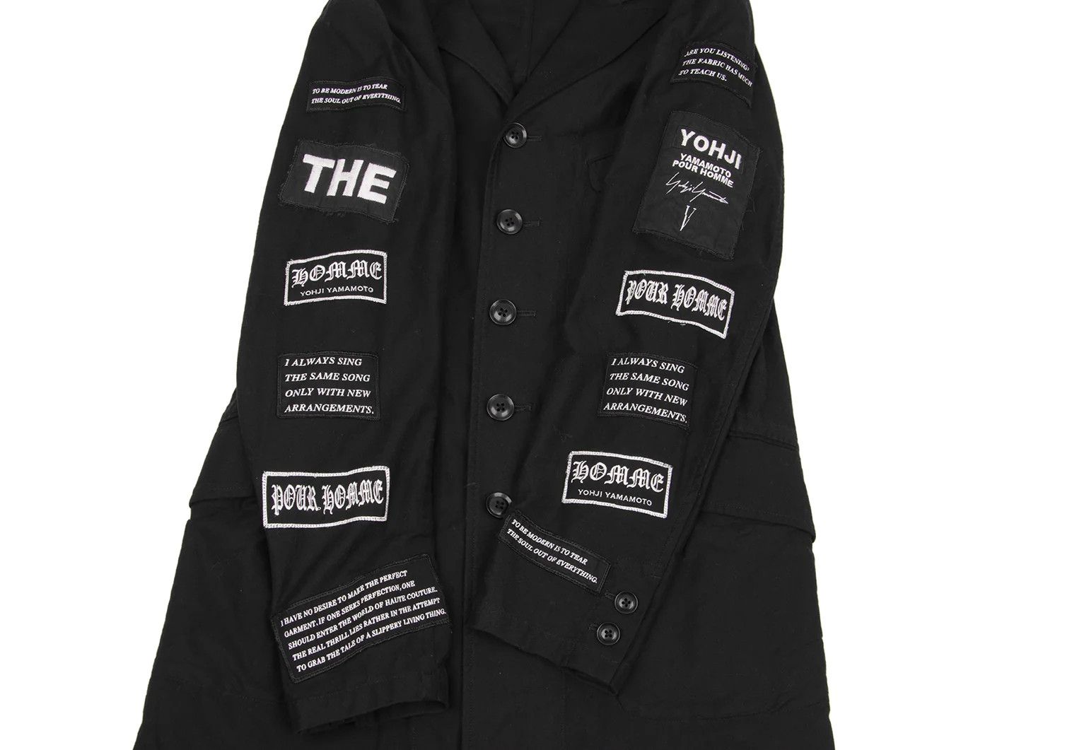 Yohji Yamamoto Yohji Yamamoto×READY MADE Picked Long Jacket Size US M / EU 48-50 / 2 - 8 Thumbnail