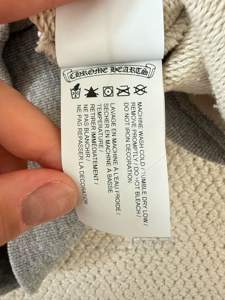 Chrome Hearts Chrome Hearts Size M Three-cross embroidered sweater Size US M / EU 48-50 / 2 - 7 Thumbnail