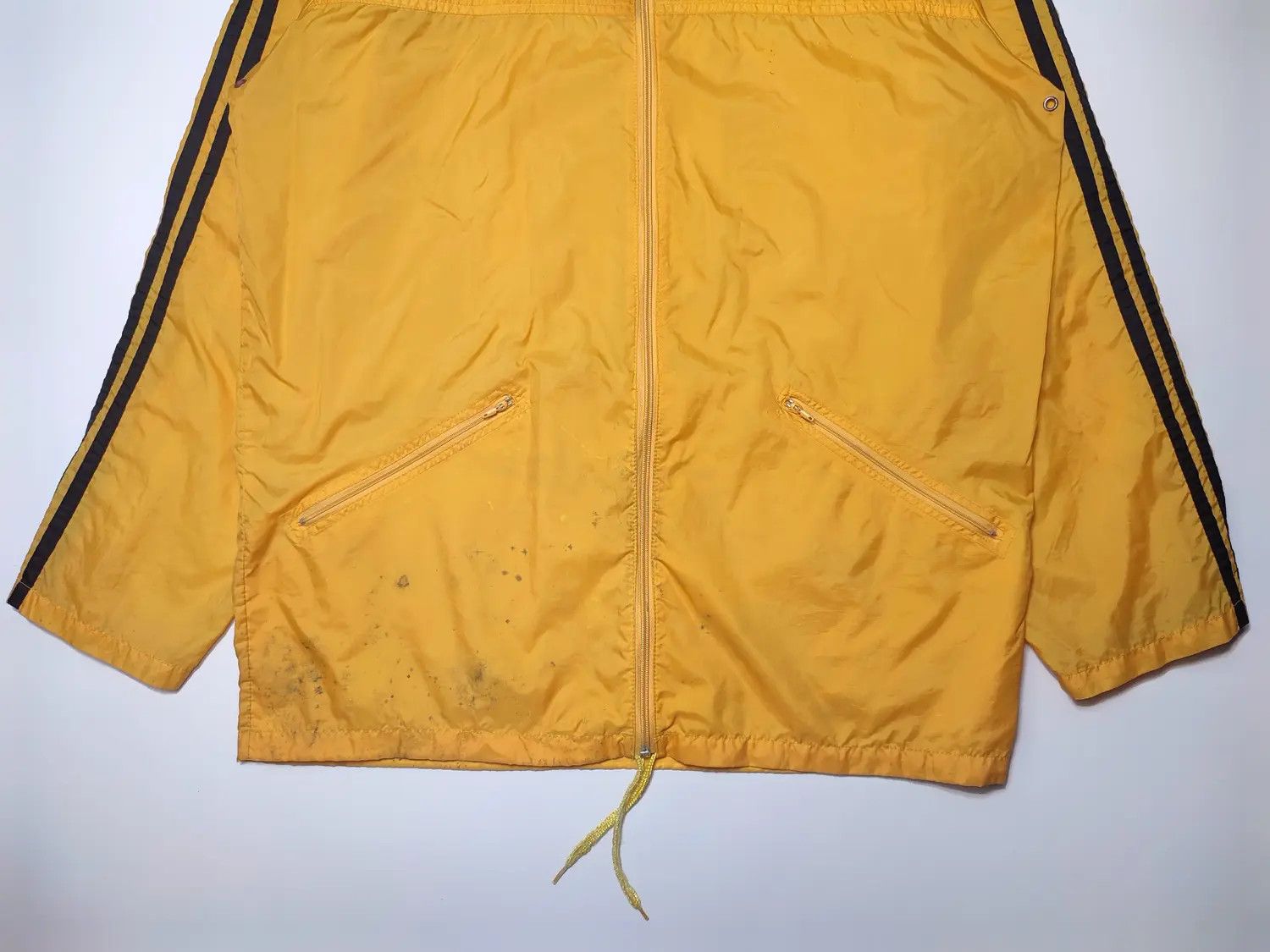 Adidas Adidas 80s Vintage Retro Windbreaker Light Track Jacket Size US L / EU 52-54 / 3 - 7 Thumbnail