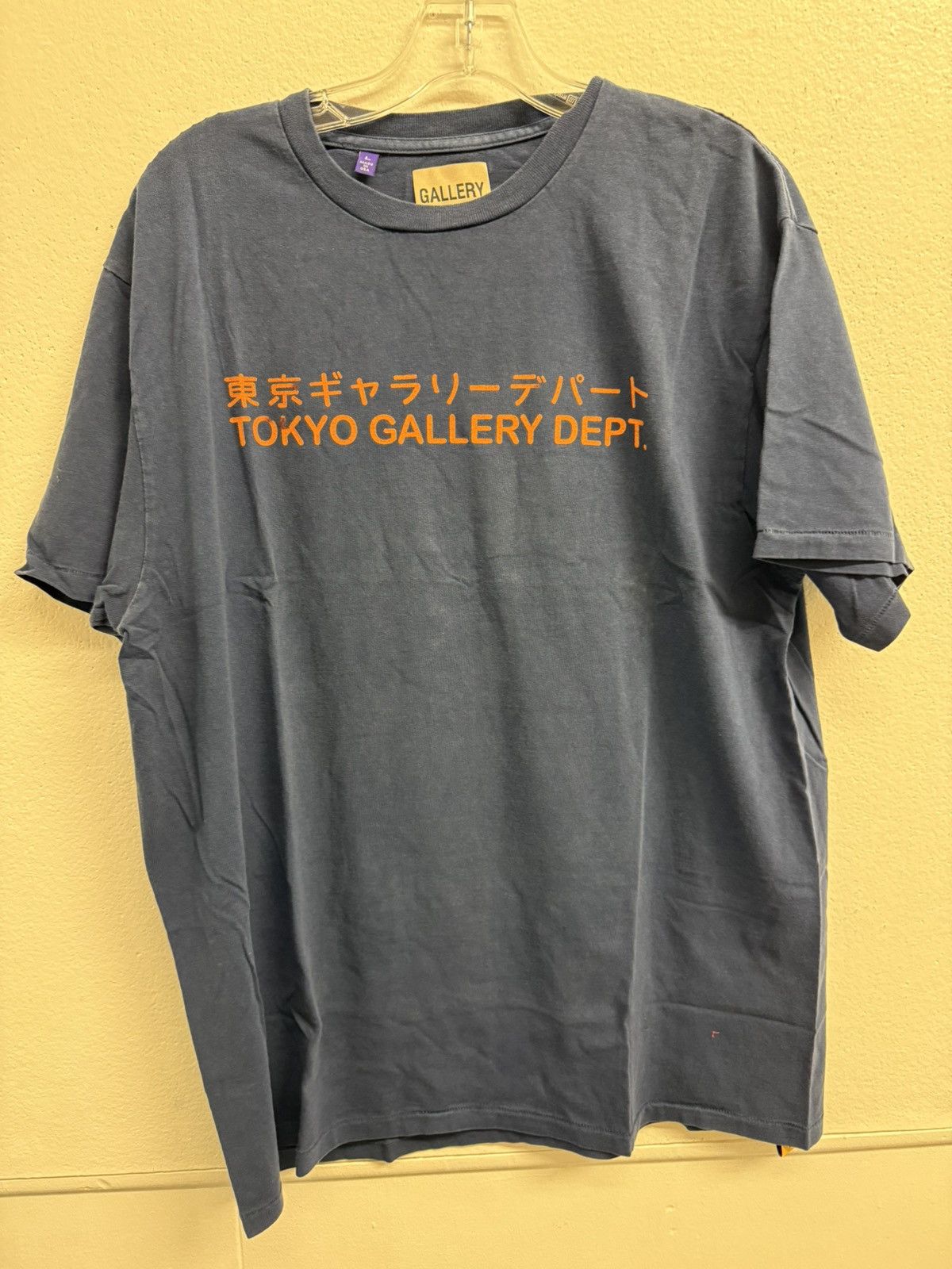 Gallery Dept. GALLERY DEPT. TOKYO GD TEE | NAVY Sz X-Large 100