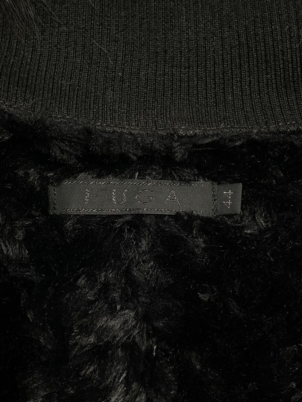 GOSTAR DE FUGA Fuga Waxed Faux Fur Suede Cotton Hoodie Jacket Size M / US 6-8 / IT 42-44 - 13 Thumbnail