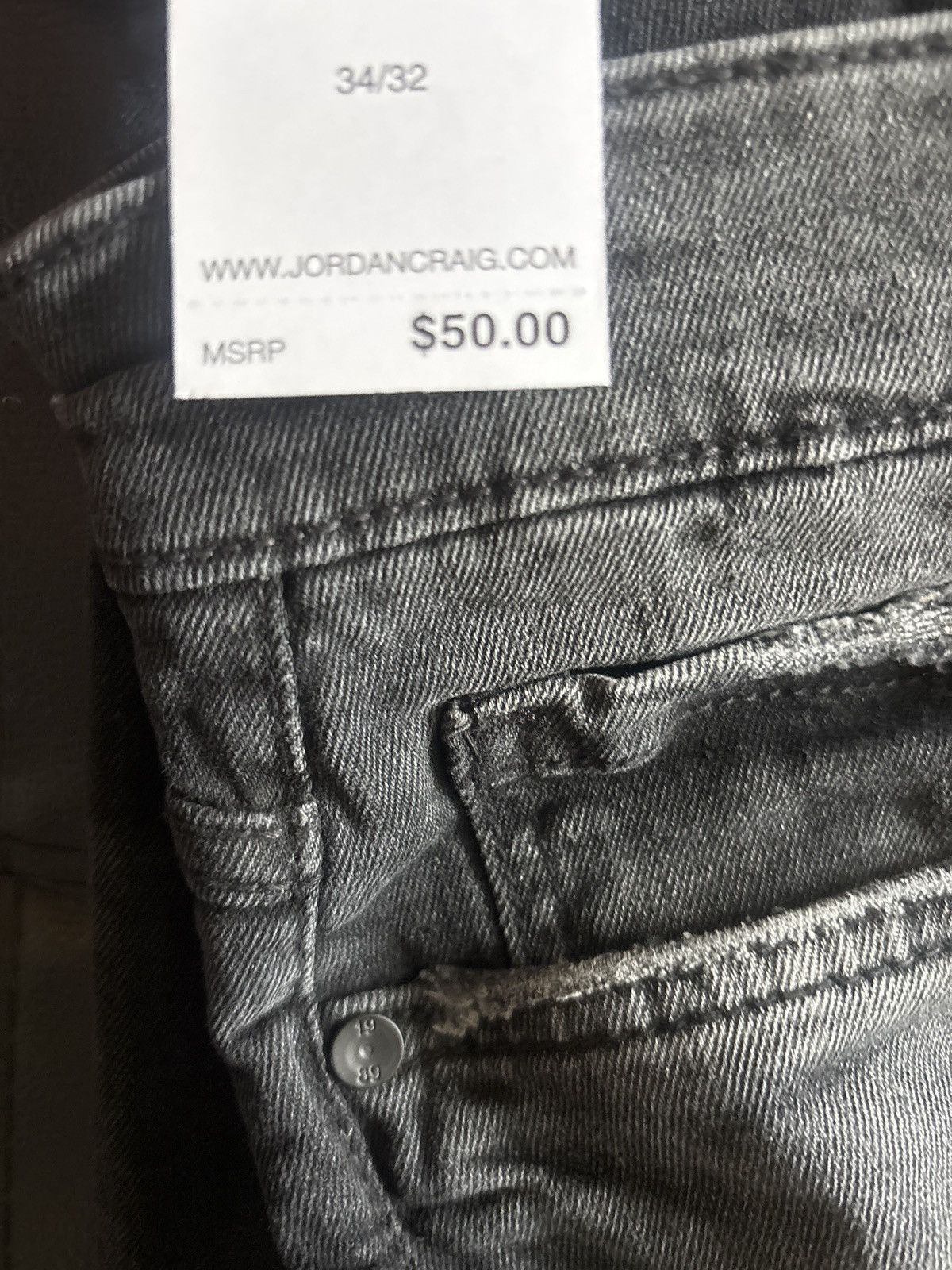 Jordan Craig Black shadow Jordan craig jeans Size US 34 / EU 50 - 6 Thumbnail