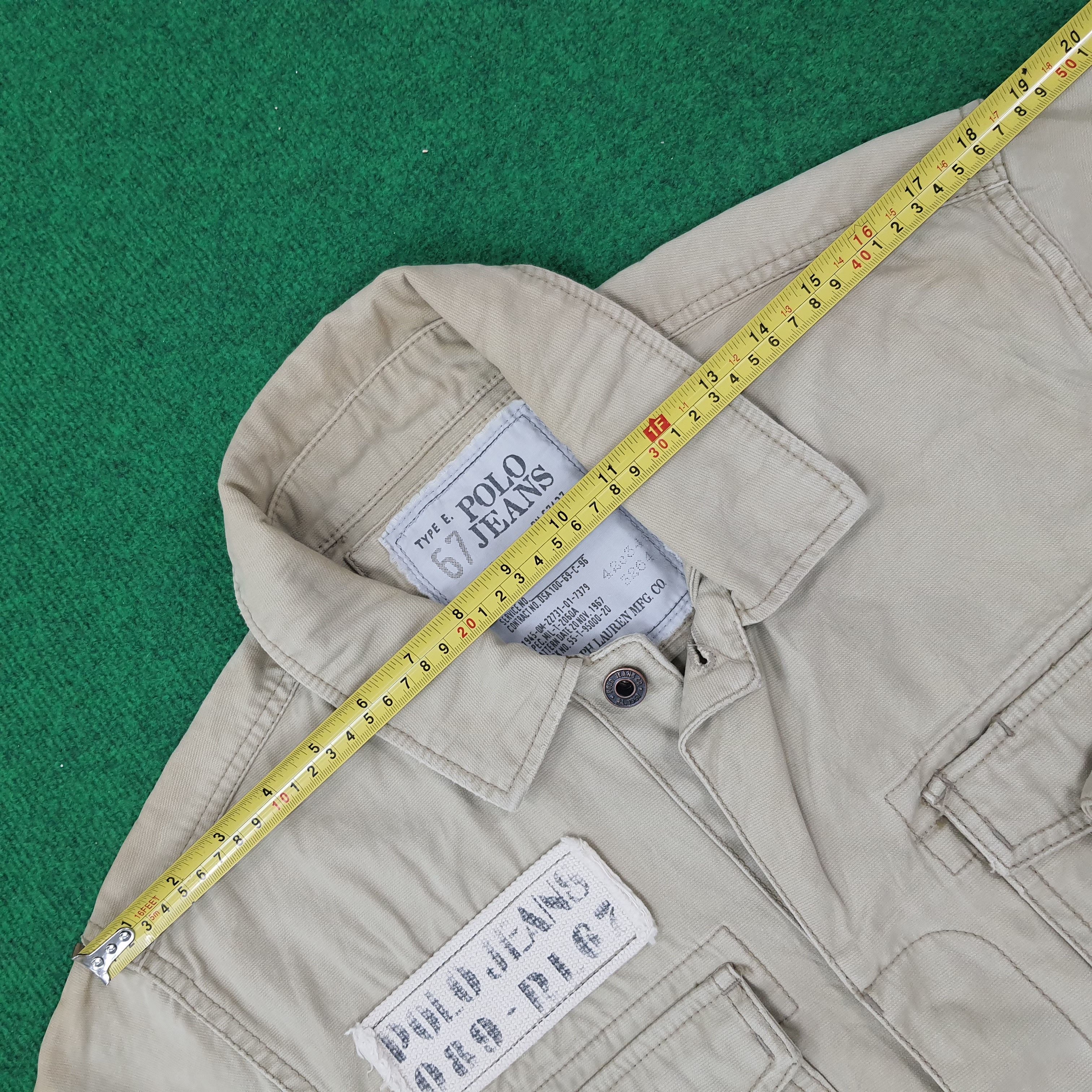 Ralph Lauren × Vintage Vintage POLO Jeans Ralph Lauren Jacket C221N1 Size US M / EU 48-50 / 2 - 9 Thumbnail