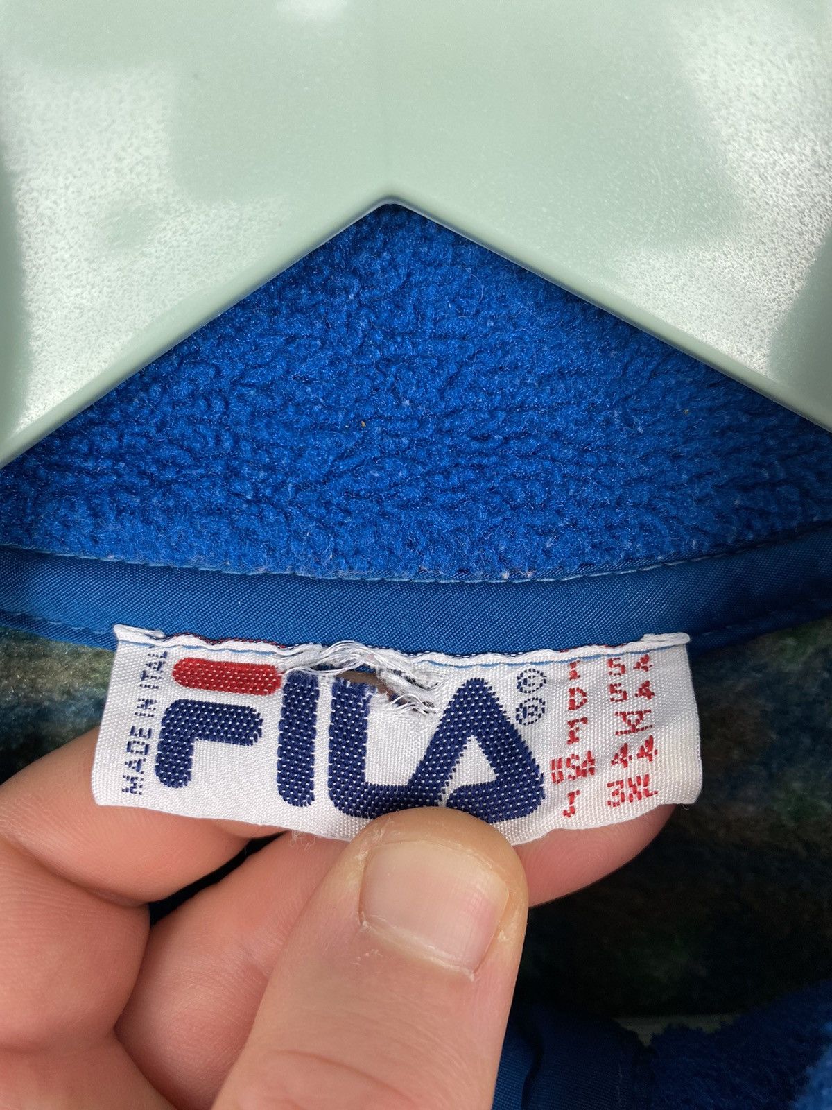 Fila Vintage Fila Aztec Fleece Over Print Y2K like Patagonia Size US XL / EU 56 / 4 - 10 Thumbnail