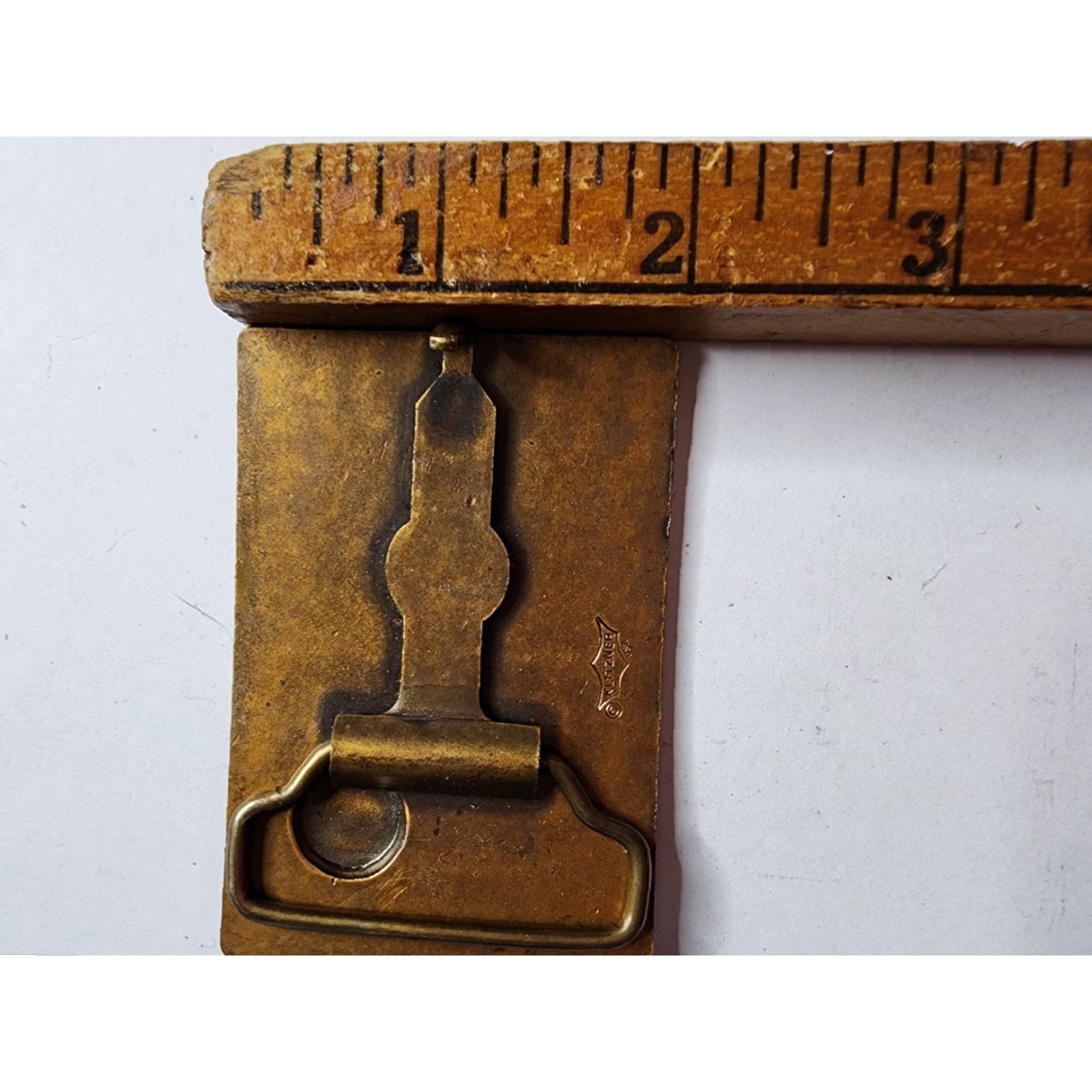 Vintage VINTAGE Klitzner Shriners On Camels Caravan Masonic Masons Brass Belt Buckle USA Size ONE SIZE - 4 Thumbnail
