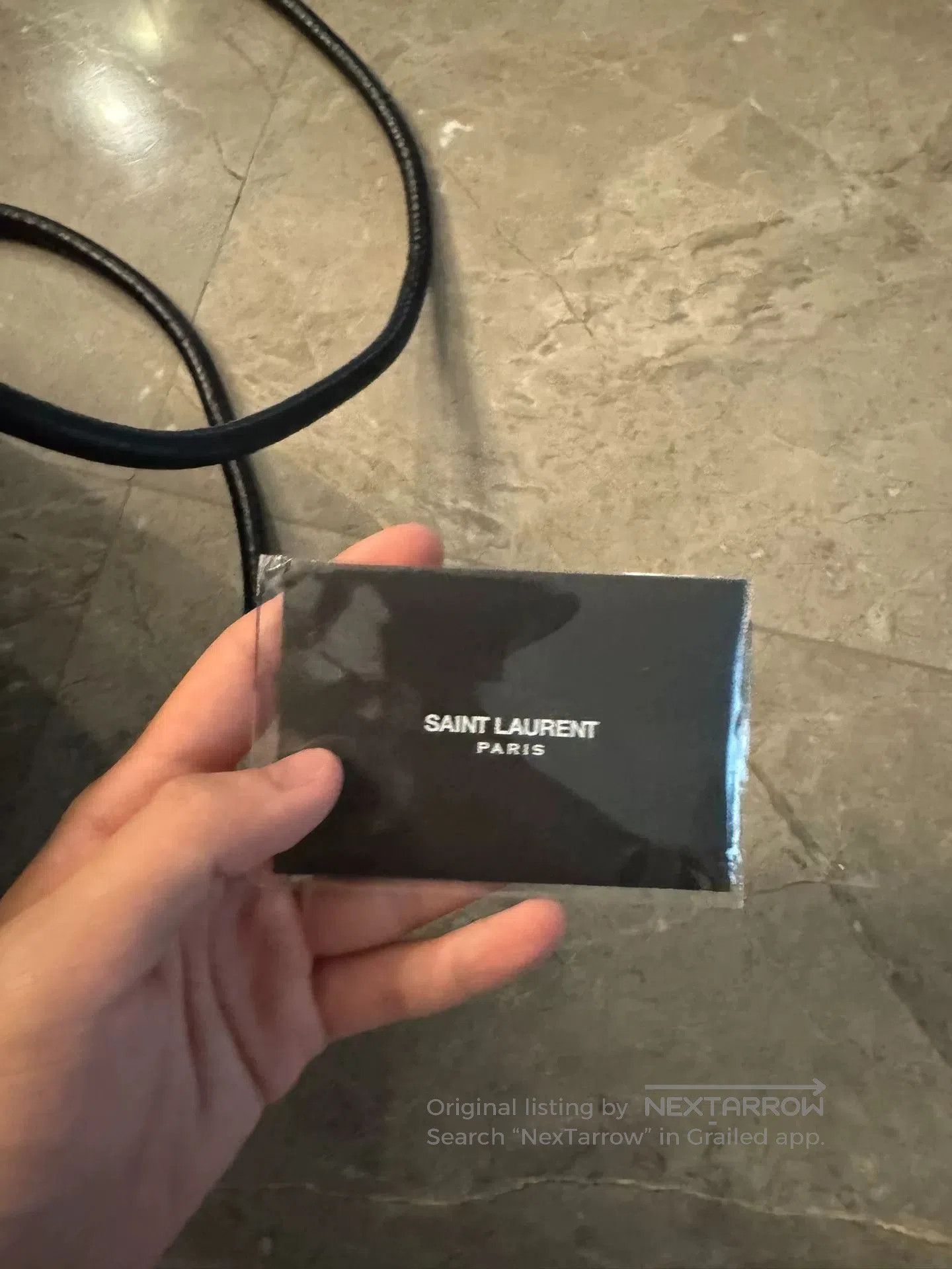 Saint Laurent Paris Saint Laurent Black Leather Bucket Backpack. Size ONE SIZE - 8 Thumbnail